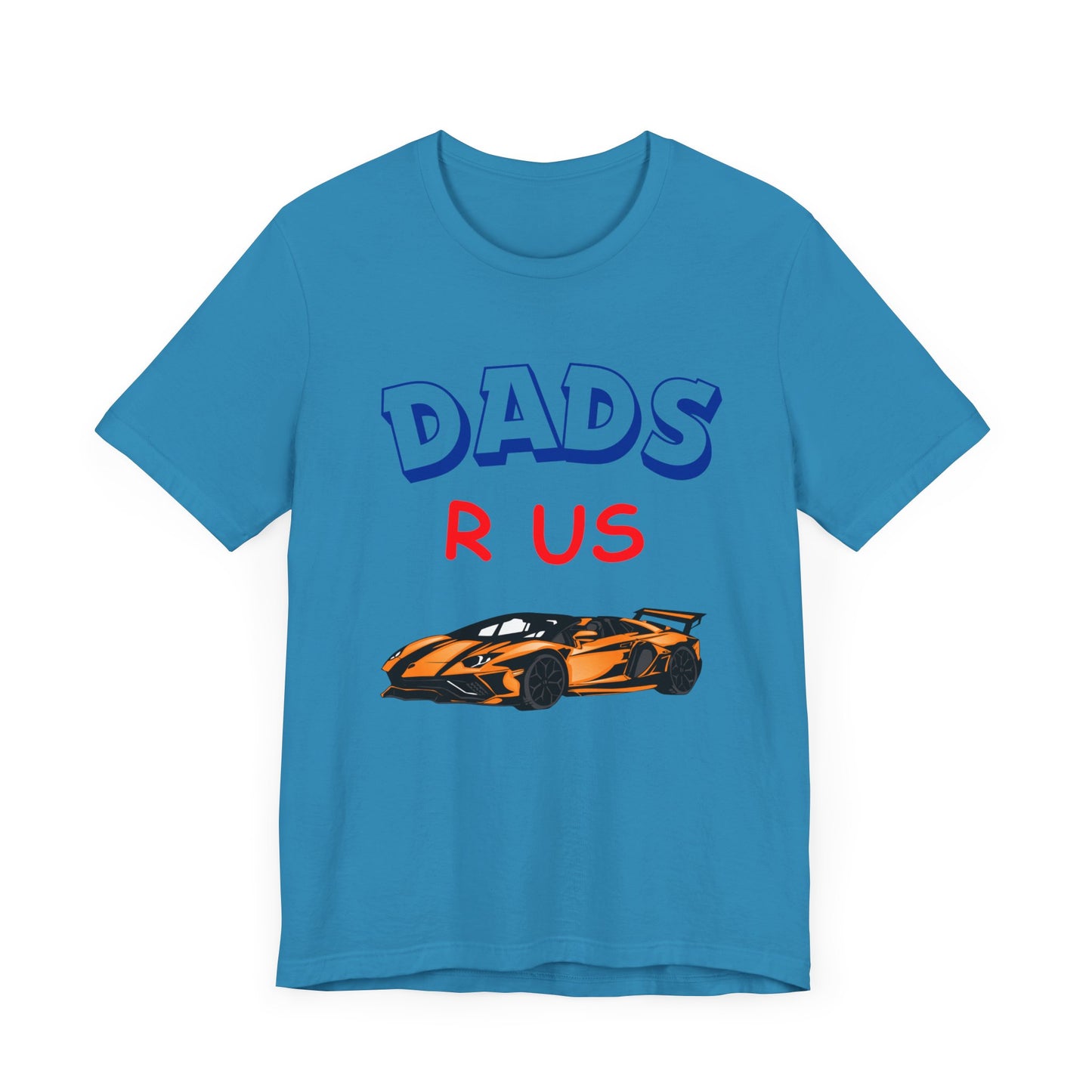 Dads Fathers Day T-shirt Race Car Unisex Jersey Short Sleeve Tee