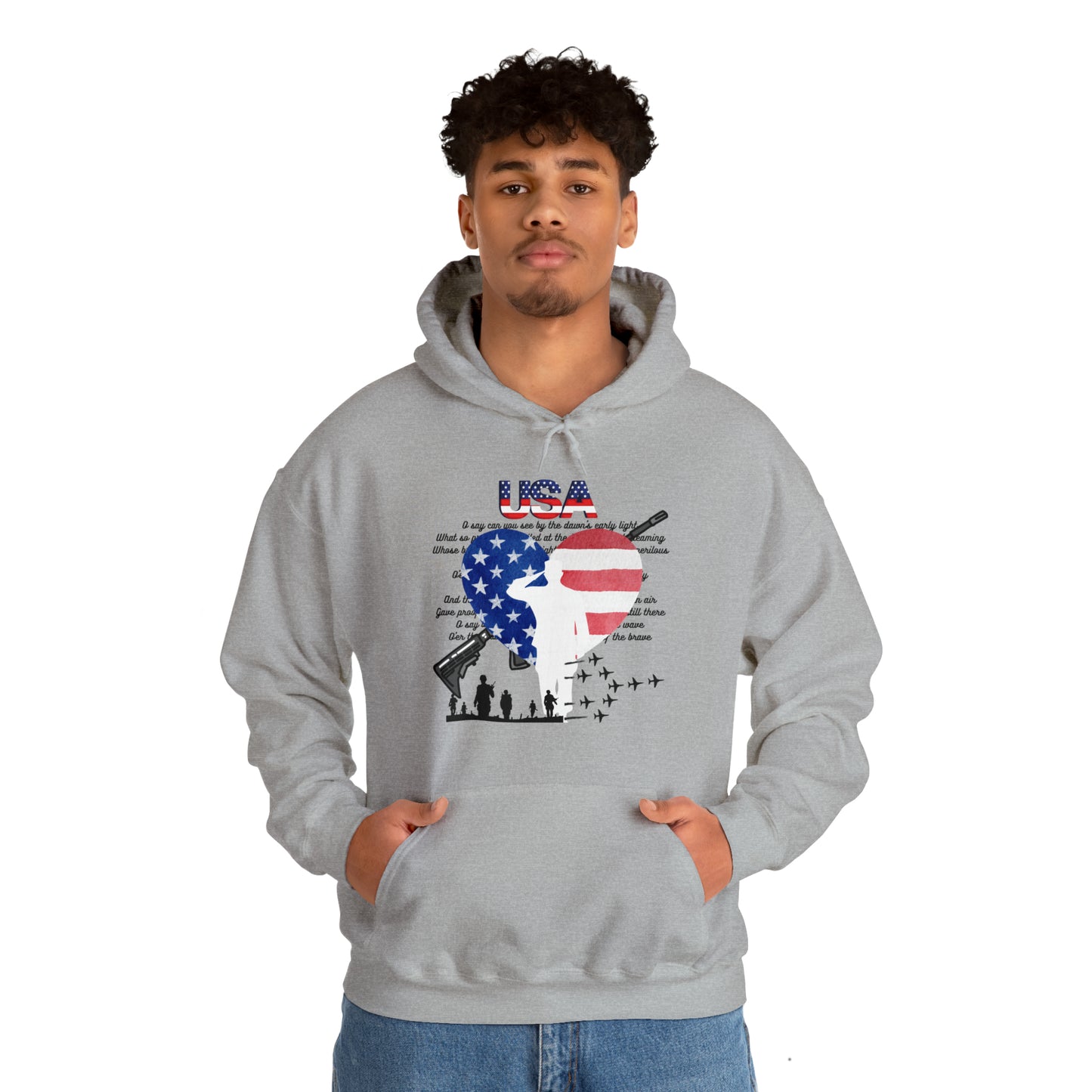 USA Unisex Heavy Blend™ Hooded Sweatshirt