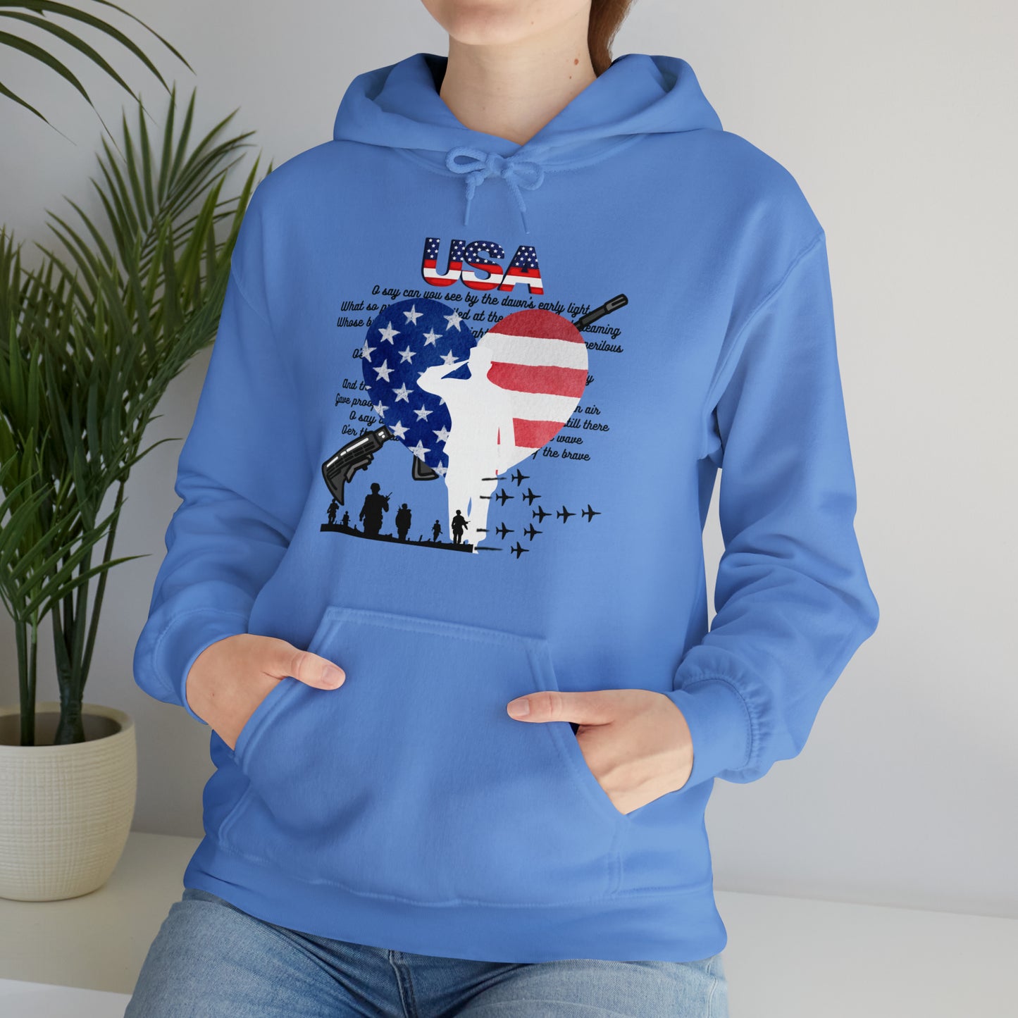 USA Unisex Heavy Blend™ Hooded Sweatshirt