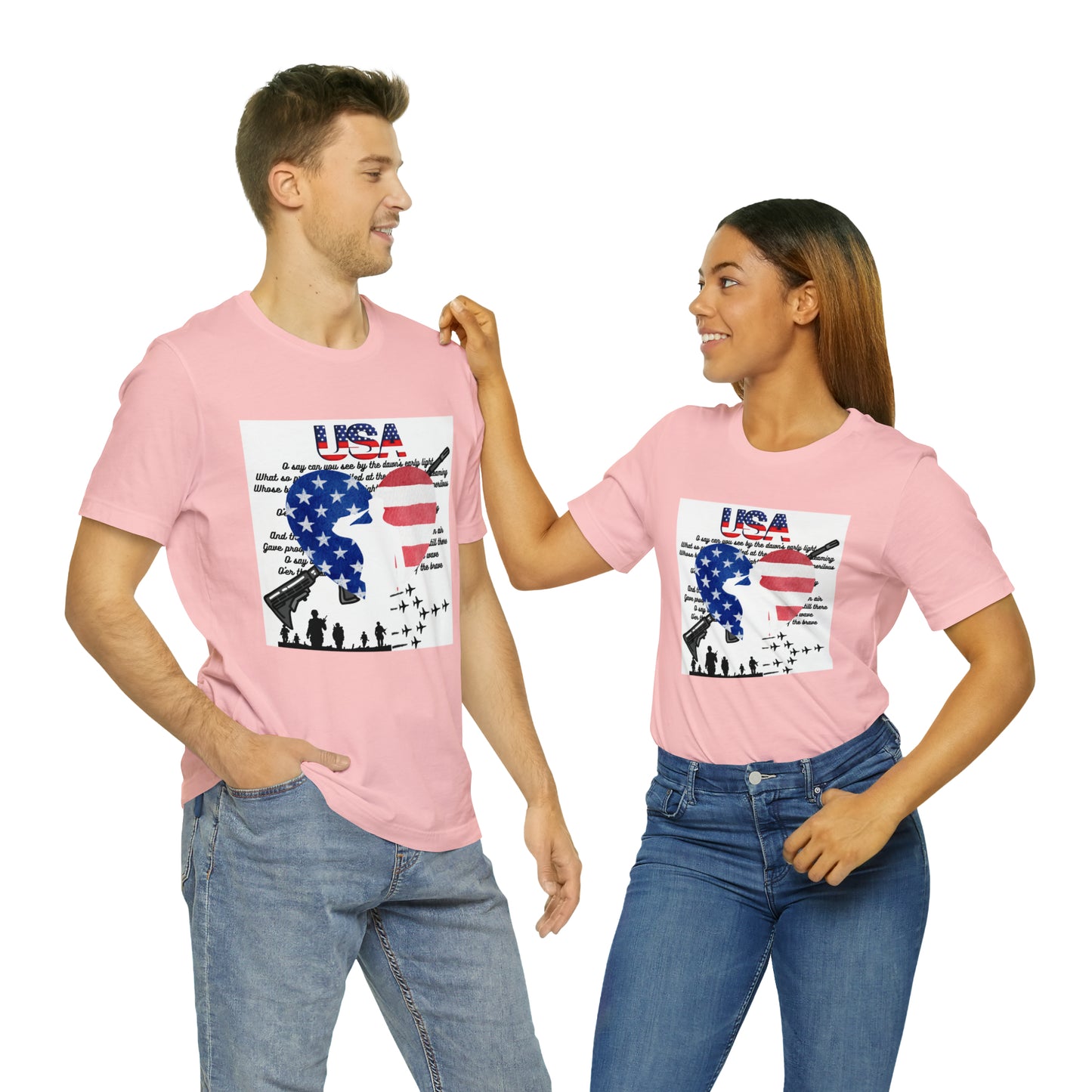 USA Unisex Jersey Short Sleeve Tee