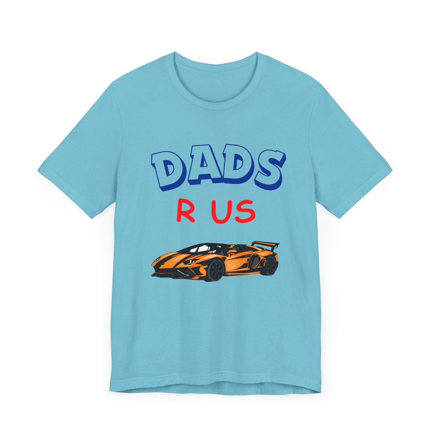 Dads Fathers Day T-shirt Race Car Unisex Jersey Short Sleeve Tee