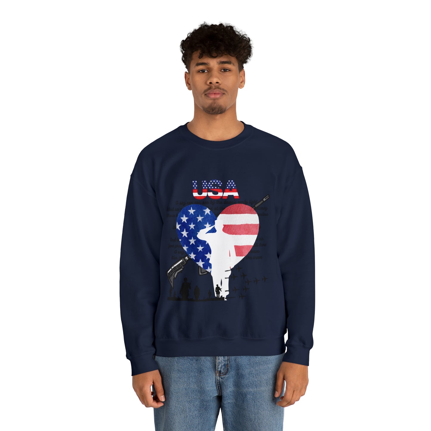 USA Unisex Heavy Blend™ Crewneck Sweatshirt