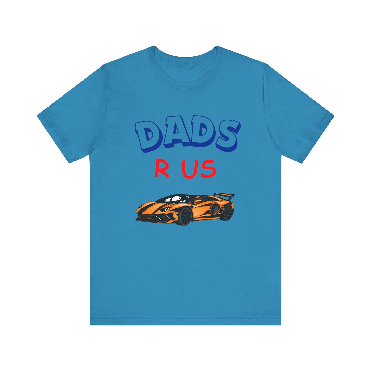 Dads Fathers Day T-shirt Race Car Unisex Jersey Short Sleeve Tee