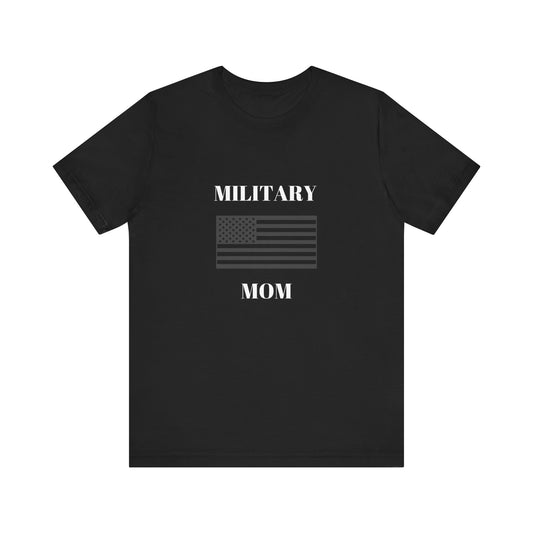 USA Military Mom Jersey Short Sleeve Tee