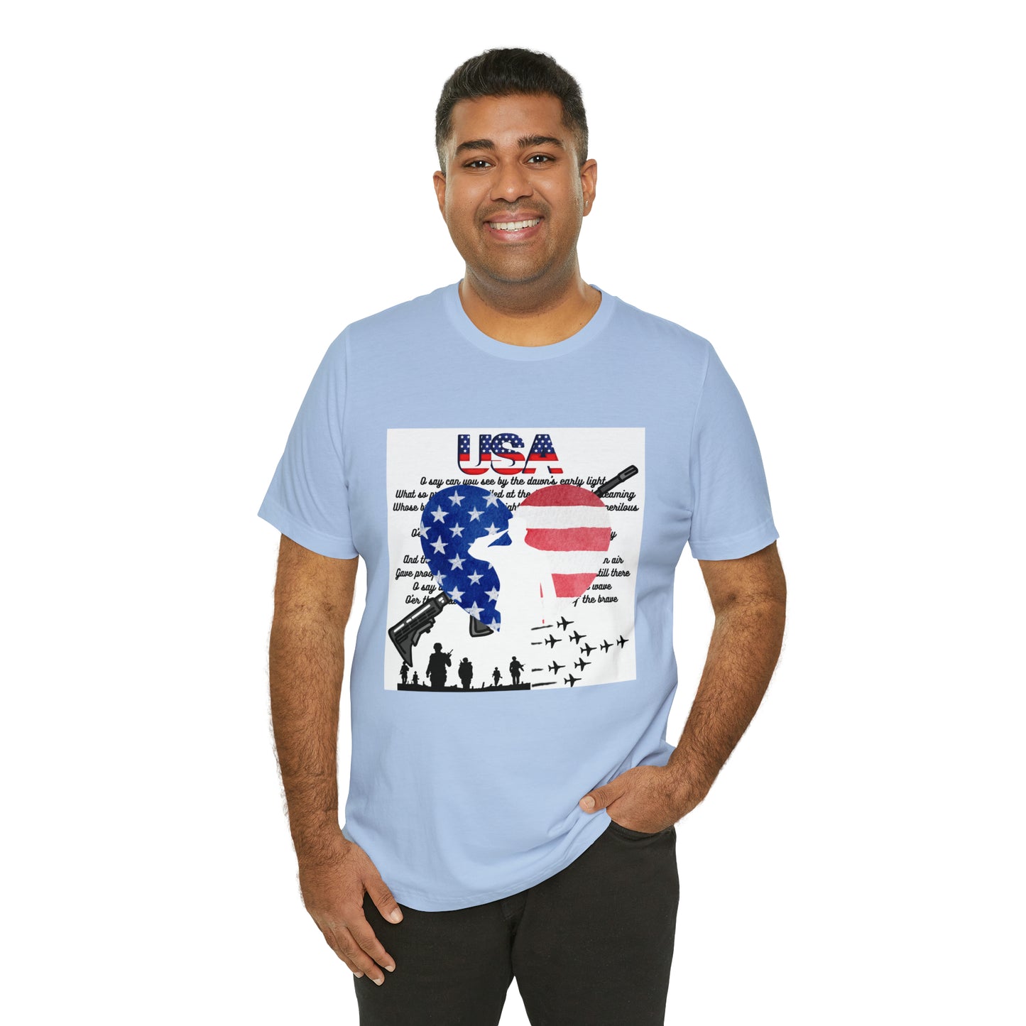 USA Unisex Jersey Short Sleeve Tee