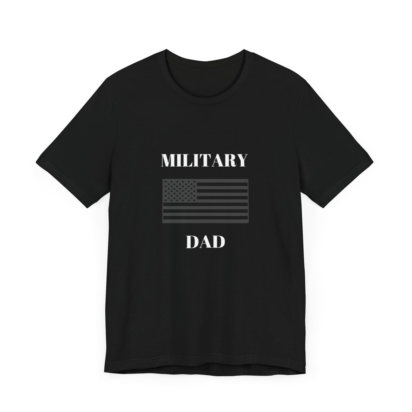 USA Military Dad Jersey Short Sleeve Tee