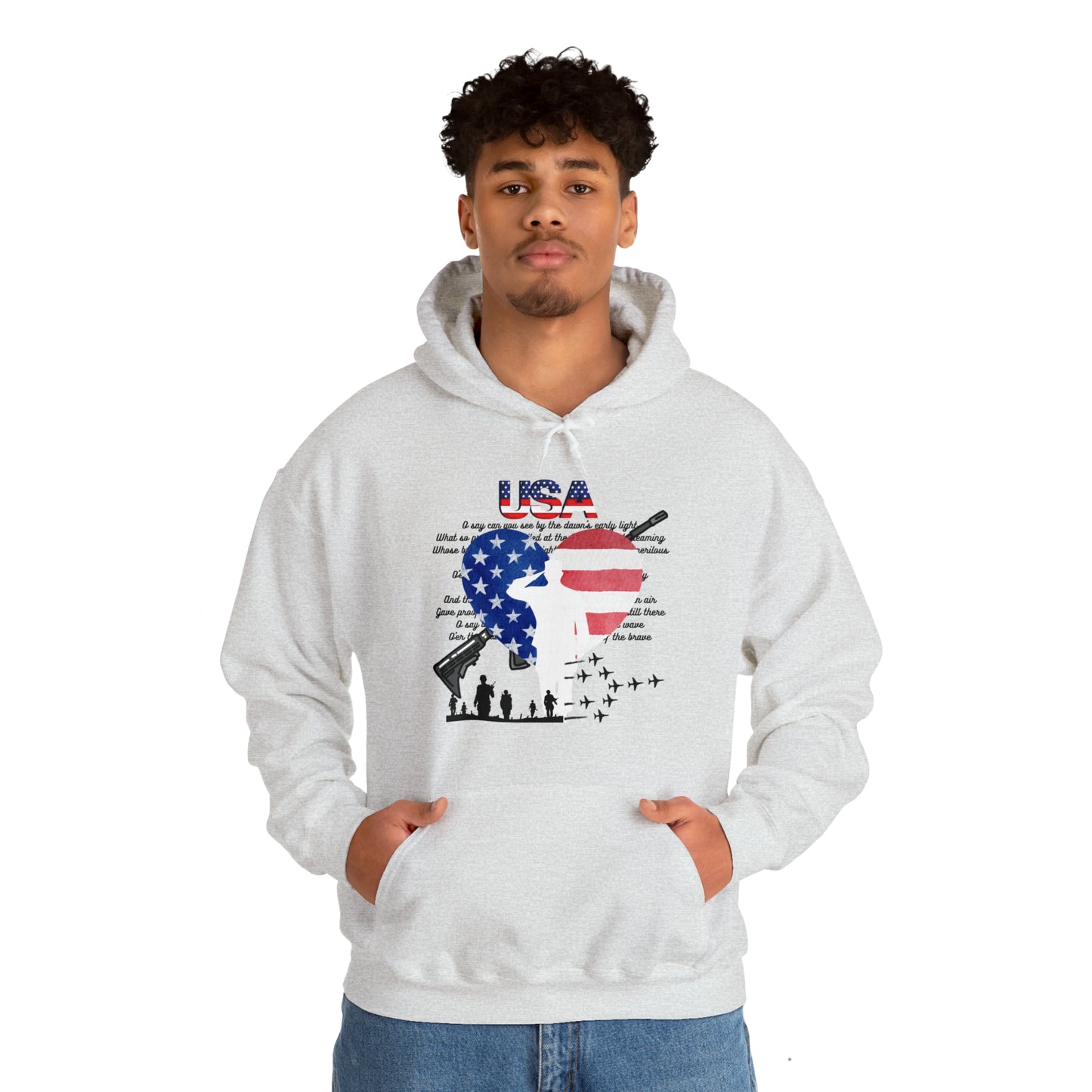 USA Unisex Heavy Blend™ Hooded Sweatshirt