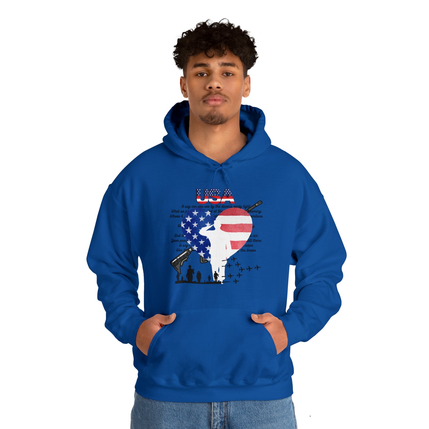 USA Unisex Heavy Blend™ Hooded Sweatshirt