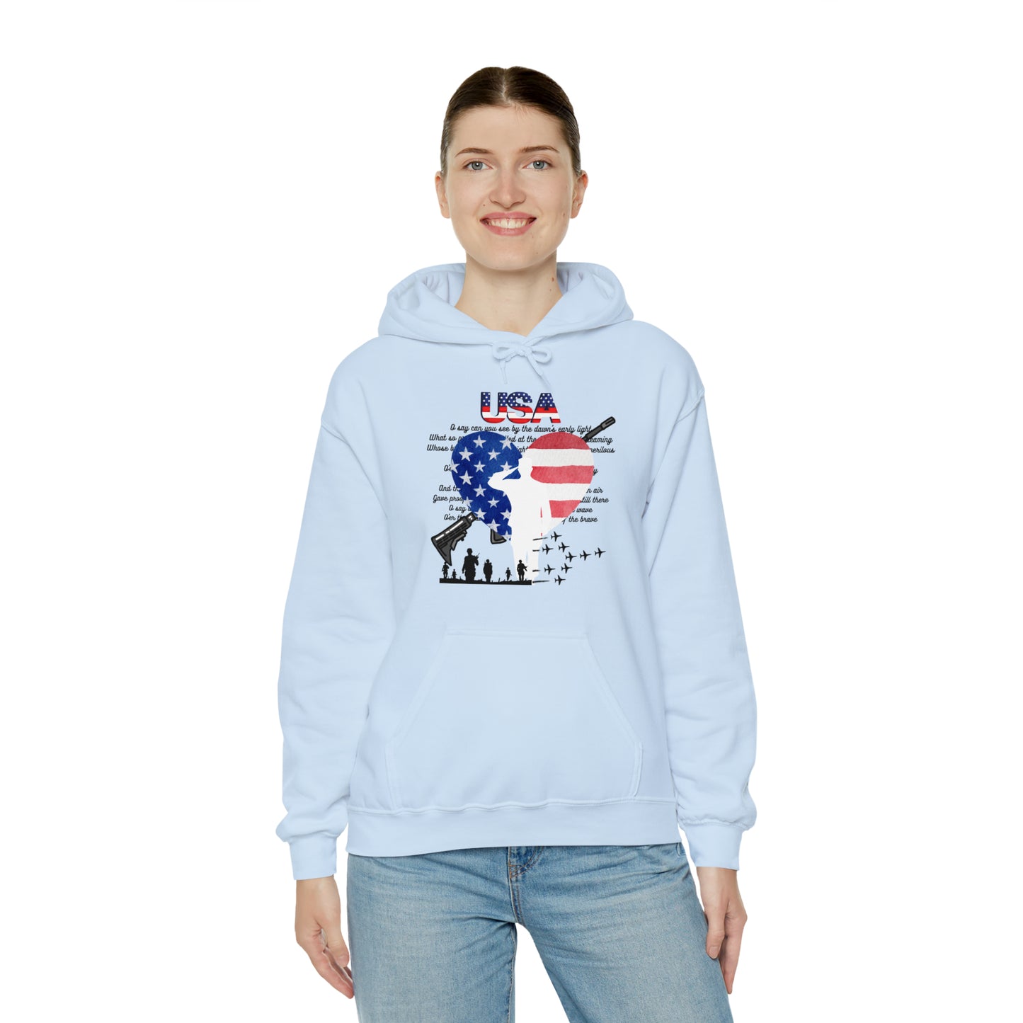 USA Unisex Heavy Blend™ Hooded Sweatshirt