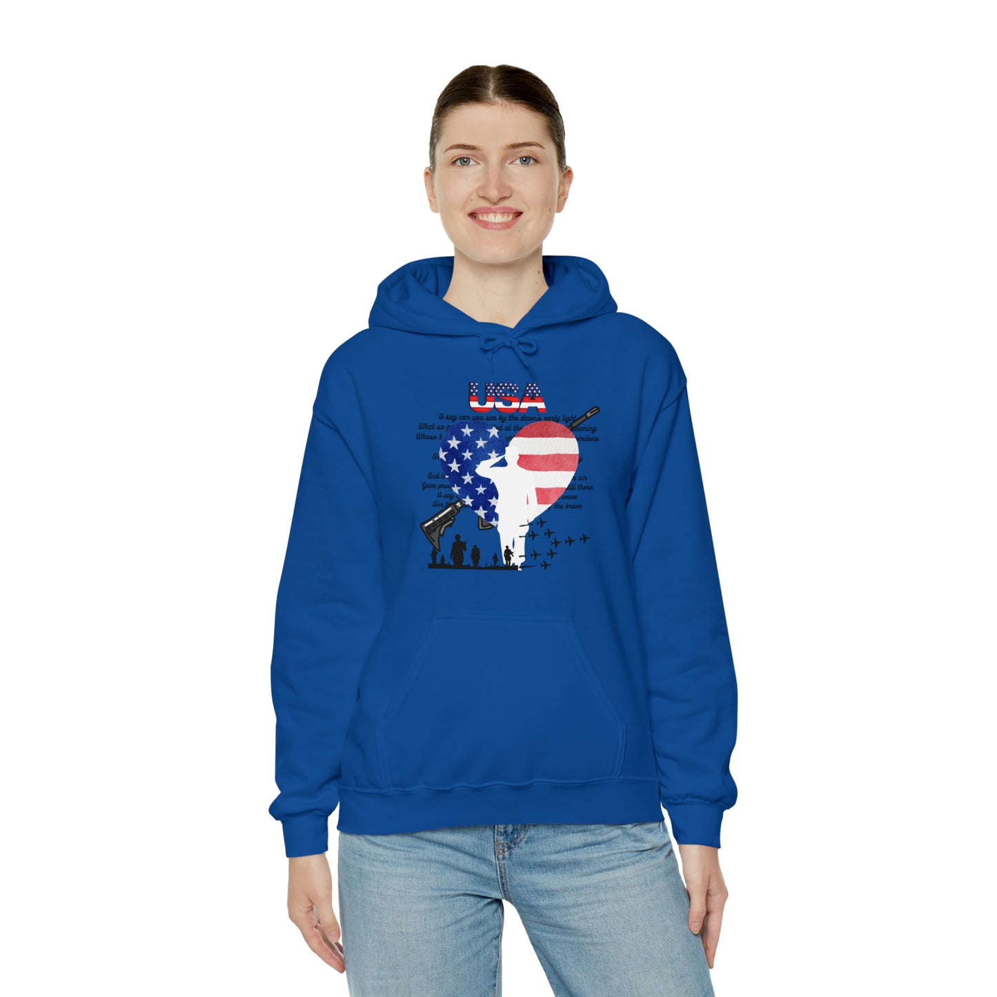 USA Unisex Heavy Blend™ Hooded Sweatshirt