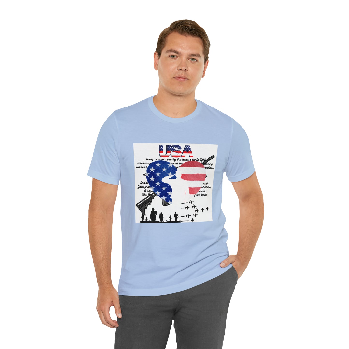 USA Unisex Jersey Short Sleeve Tee