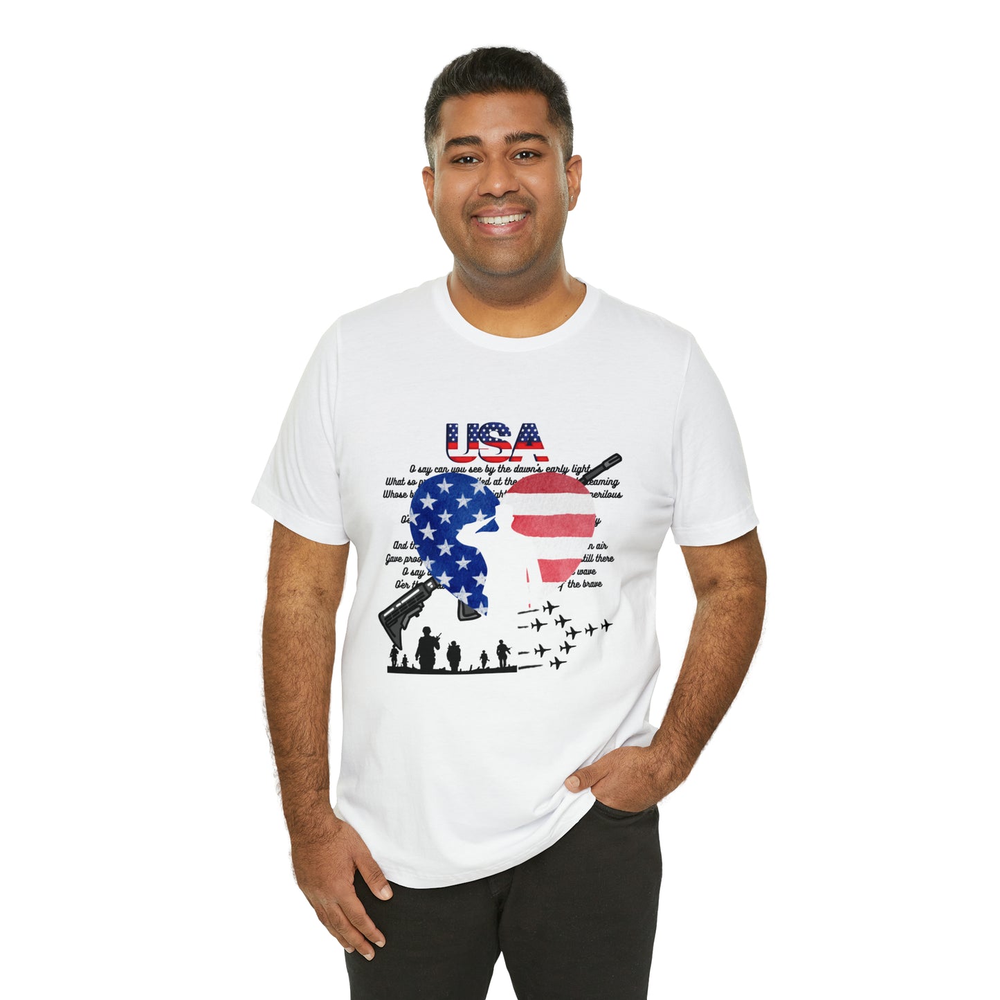 USA Unisex Jersey Short Sleeve Tee