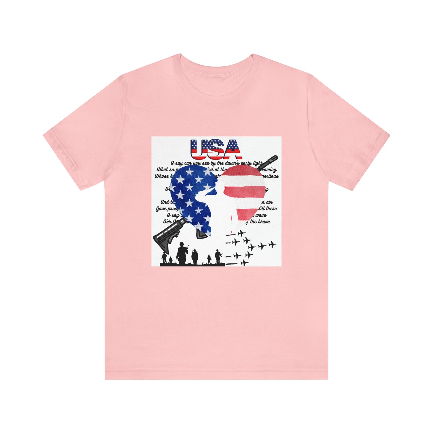 USA Unisex Jersey Short Sleeve Tee