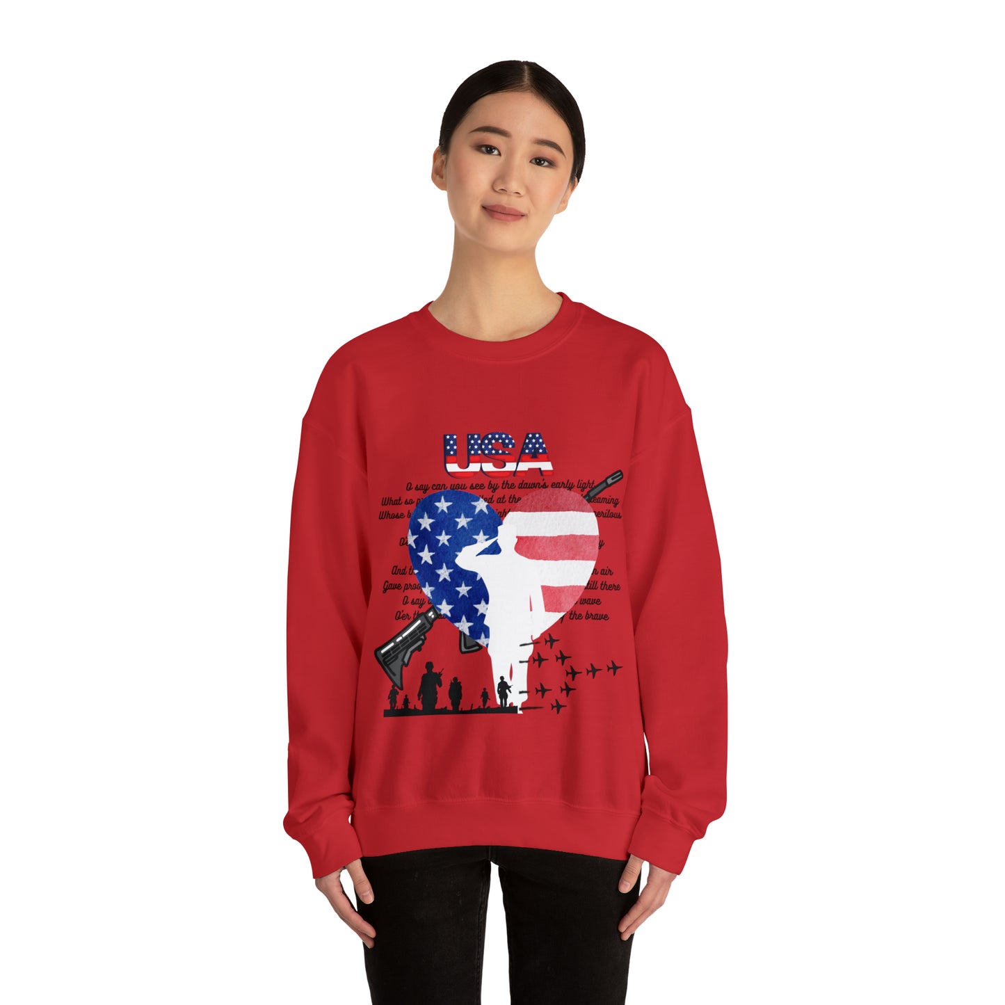 USA Unisex Heavy Blend™ Crewneck Sweatshirt