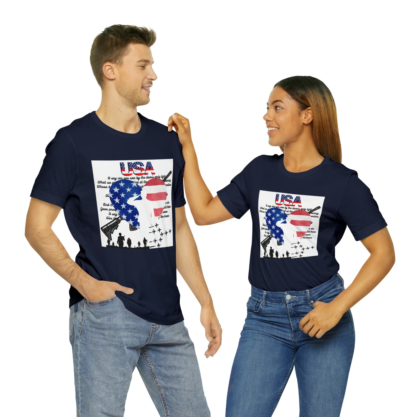 USA Unisex Jersey Short Sleeve Tee