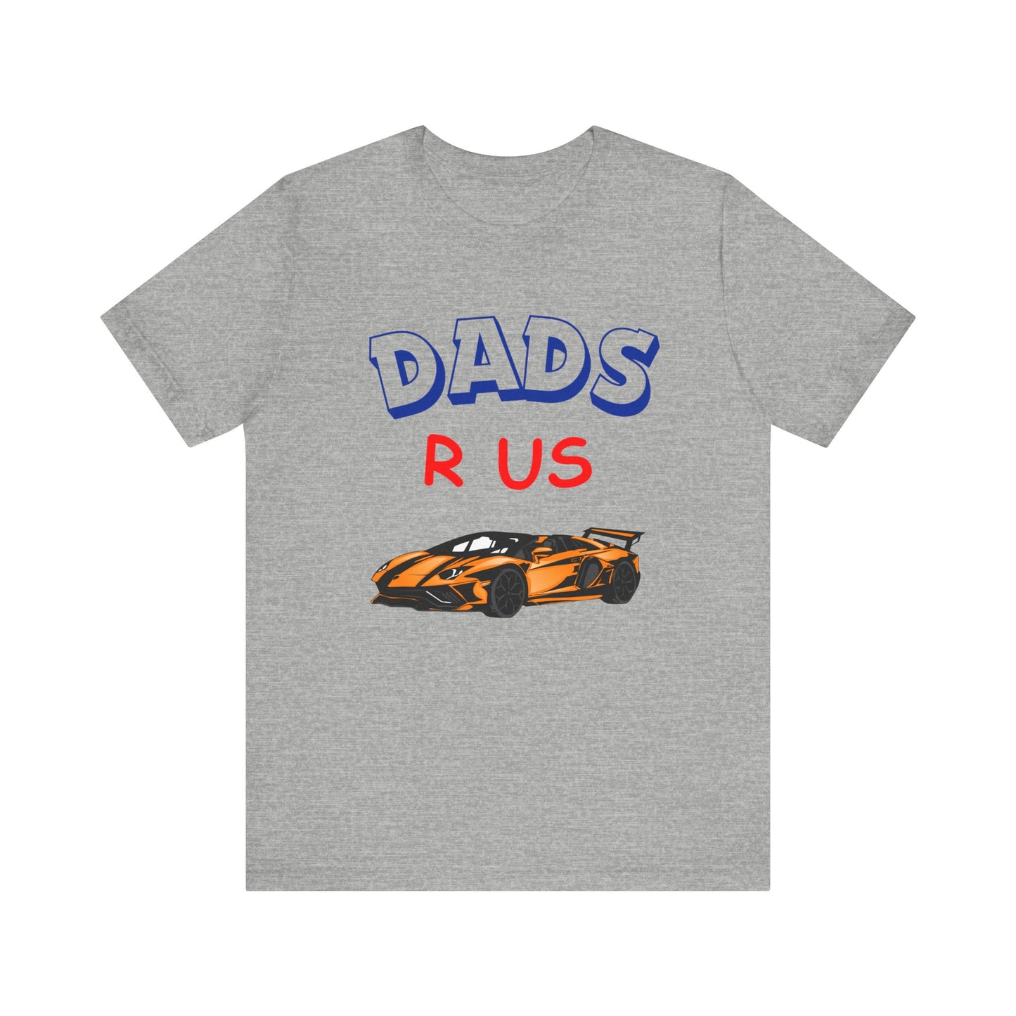 Dads Fathers Day T-shirt Race Car Unisex Jersey Short Sleeve Tee