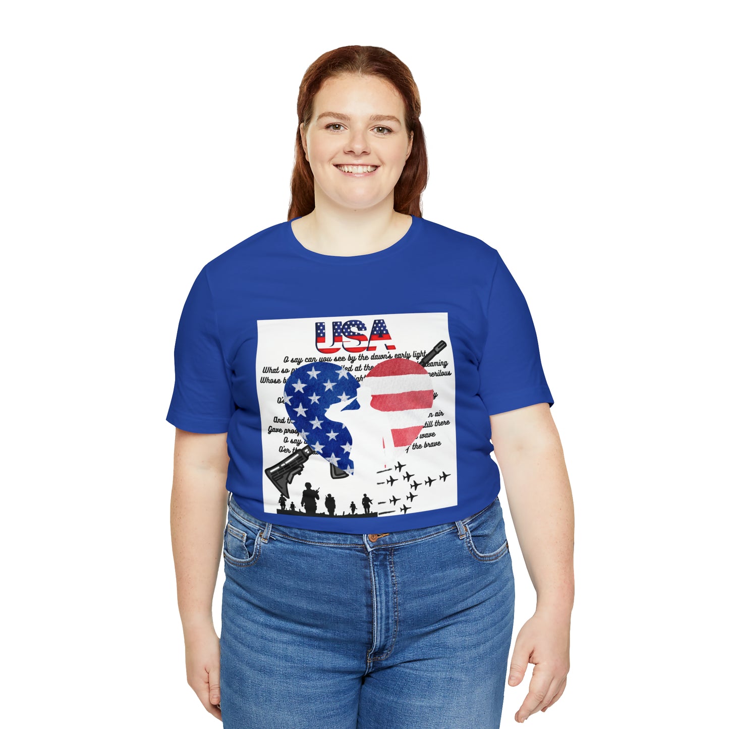 USA Unisex Jersey Short Sleeve Tee