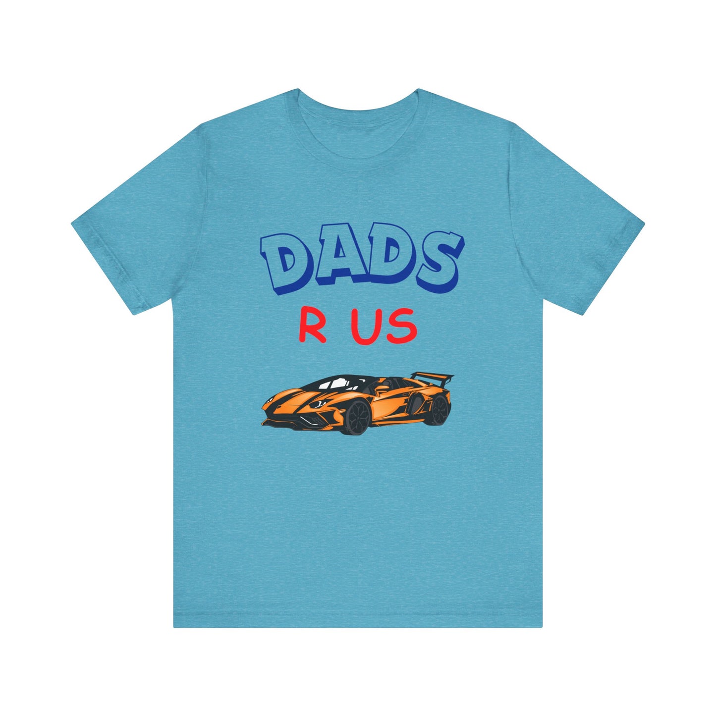 Dads Fathers Day T-shirt Race Car Unisex Jersey Short Sleeve Tee