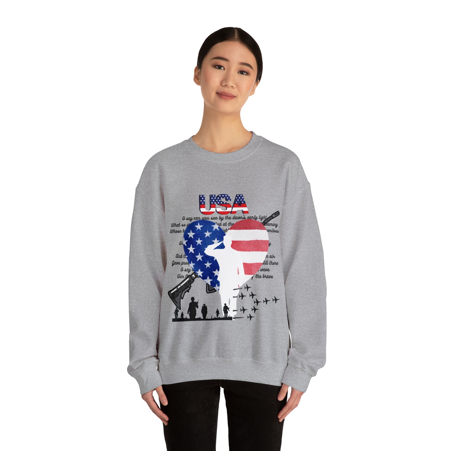 USA Unisex Heavy Blend™ Crewneck Sweatshirt