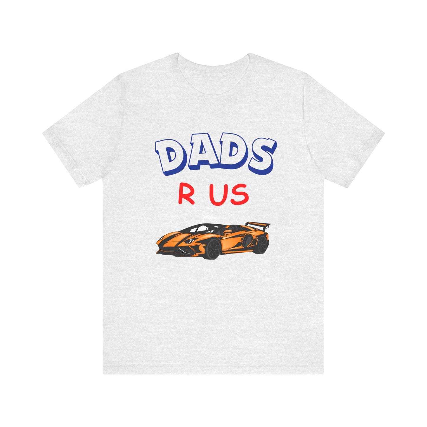 Dads Fathers Day T-shirt Race Car Unisex Jersey Short Sleeve Tee