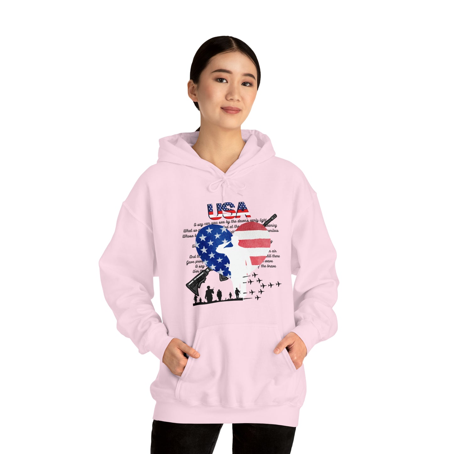 USA Unisex Heavy Blend™ Hooded Sweatshirt