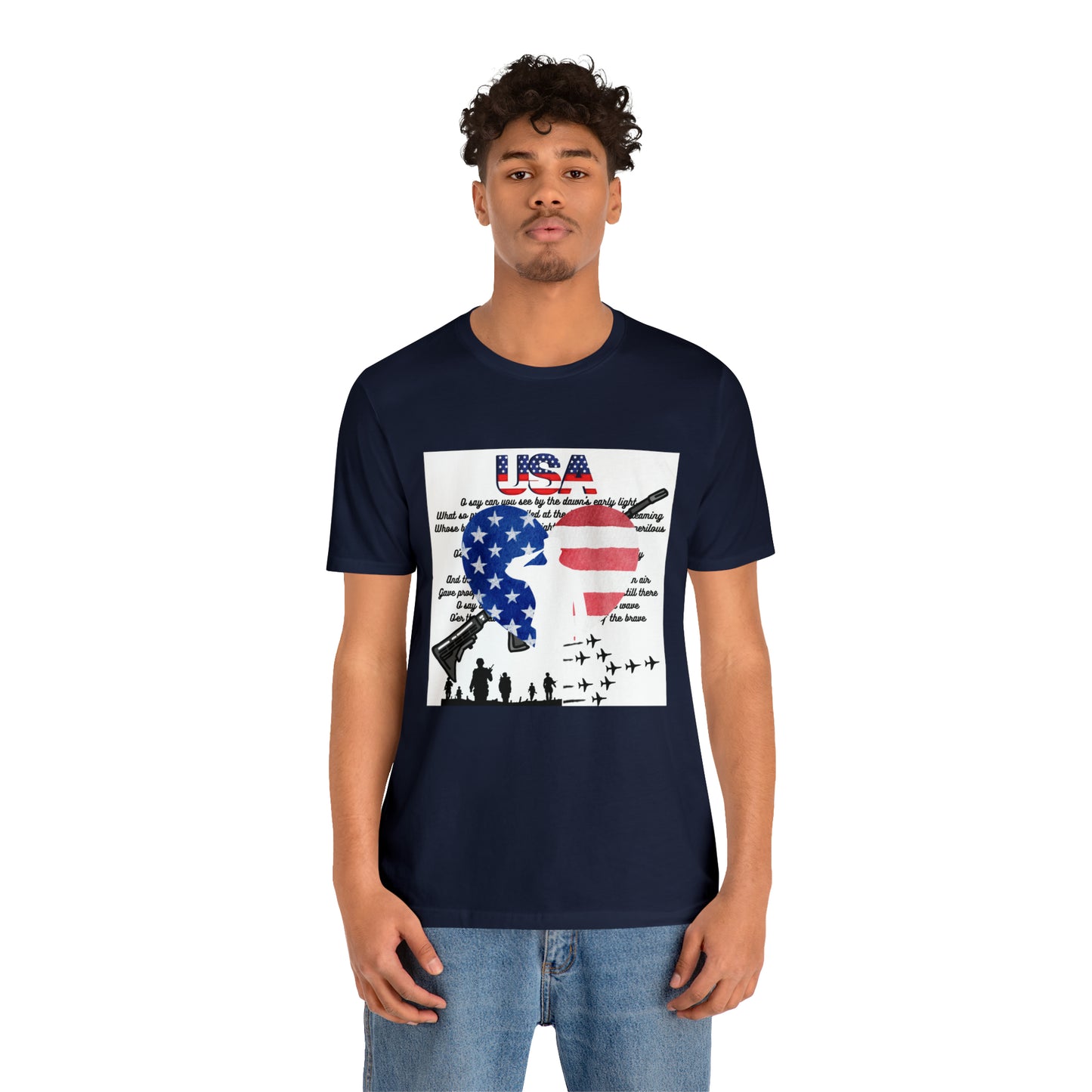 USA Unisex Jersey Short Sleeve Tee