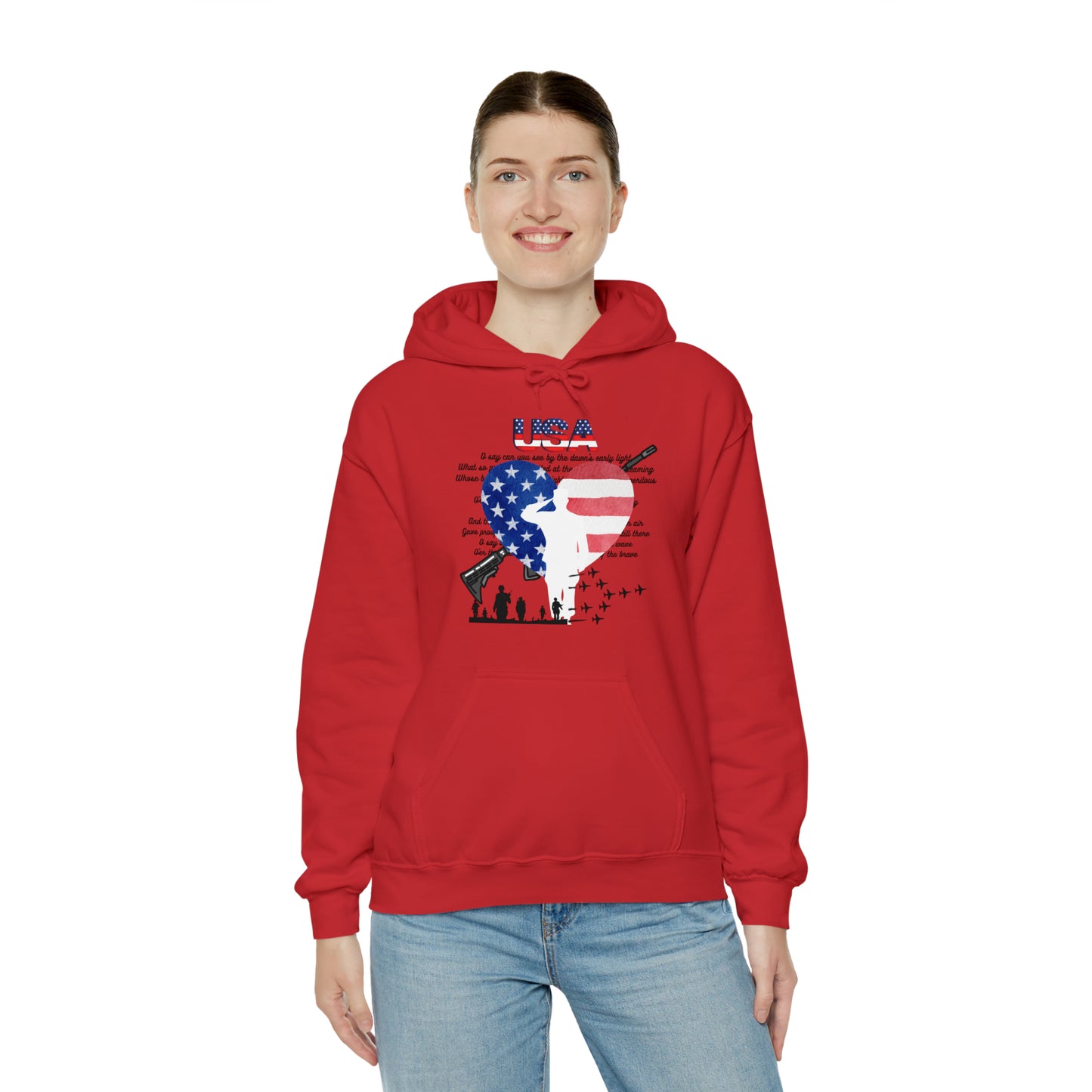 USA Unisex Heavy Blend™ Hooded Sweatshirt