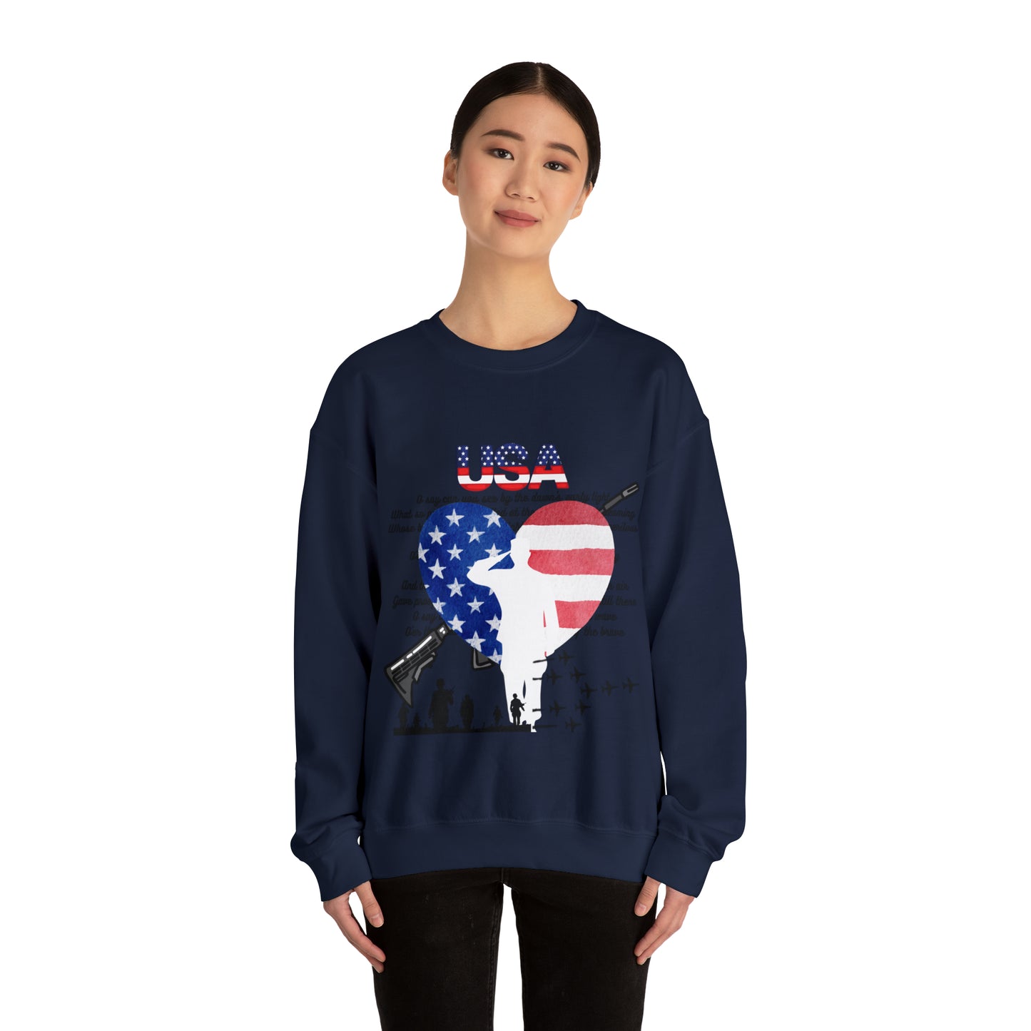 USA Unisex Heavy Blend™ Crewneck Sweatshirt