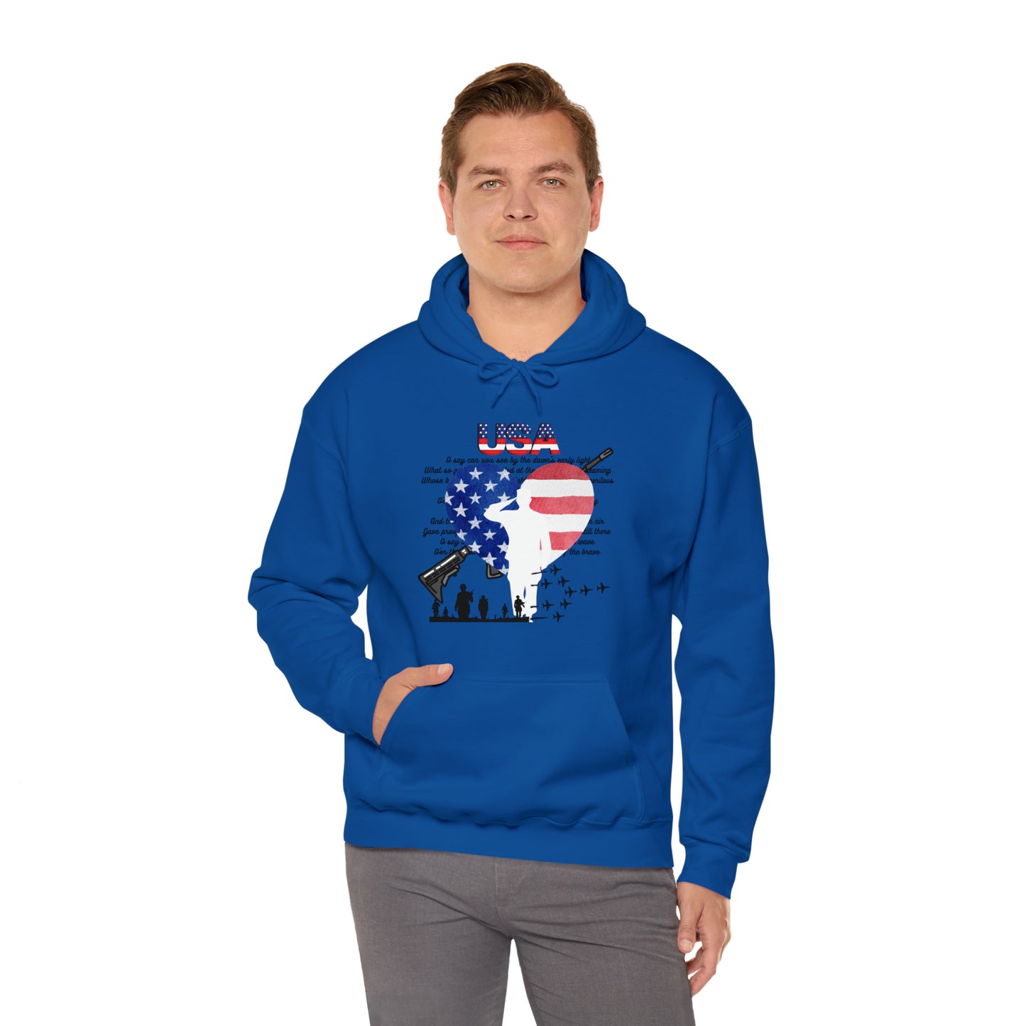 USA Unisex Heavy Blend™ Hooded Sweatshirt