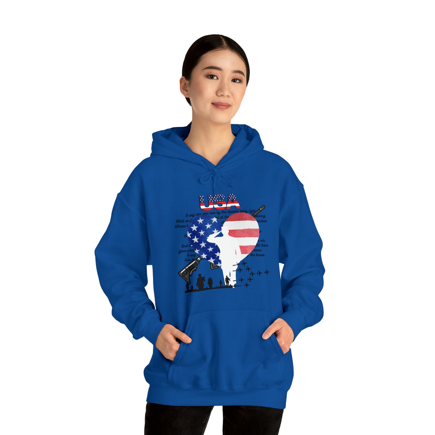 USA Unisex Heavy Blend™ Hooded Sweatshirt