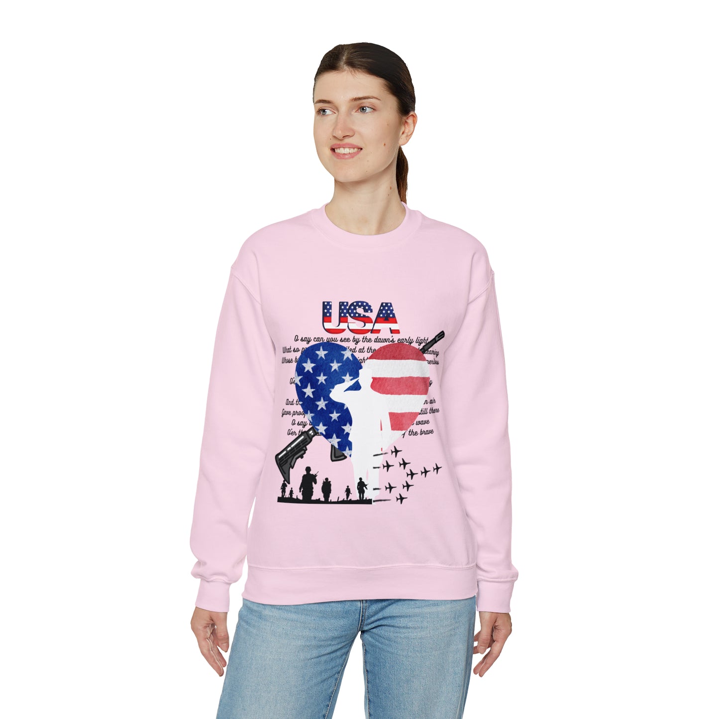 USA Unisex Heavy Blend™ Crewneck Sweatshirt