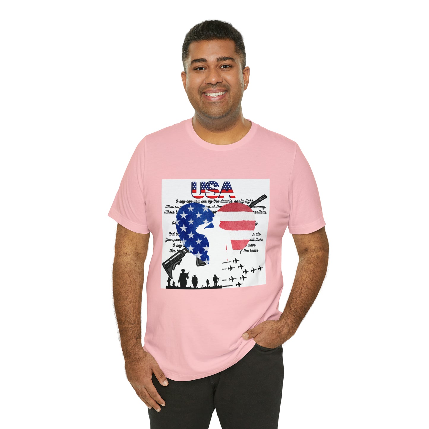 USA Unisex Jersey Short Sleeve Tee