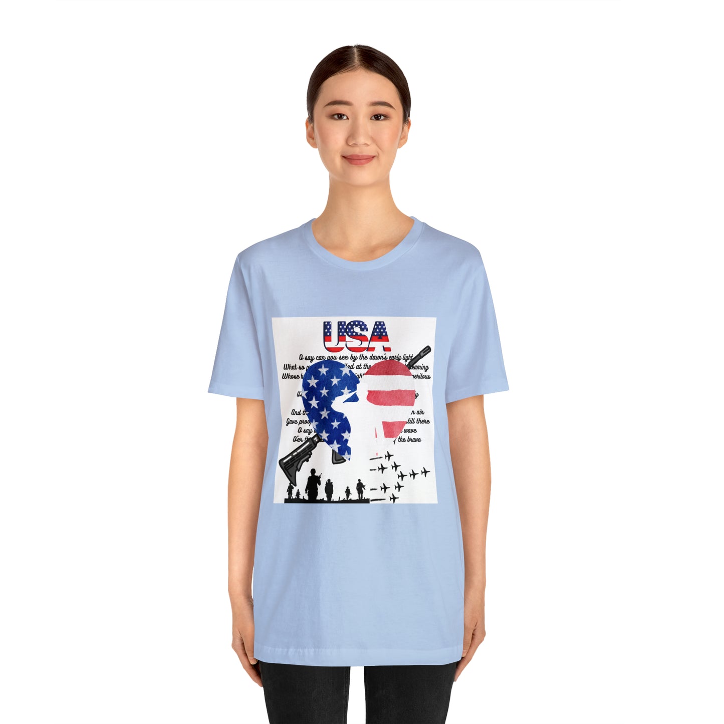 USA Unisex Jersey Short Sleeve Tee