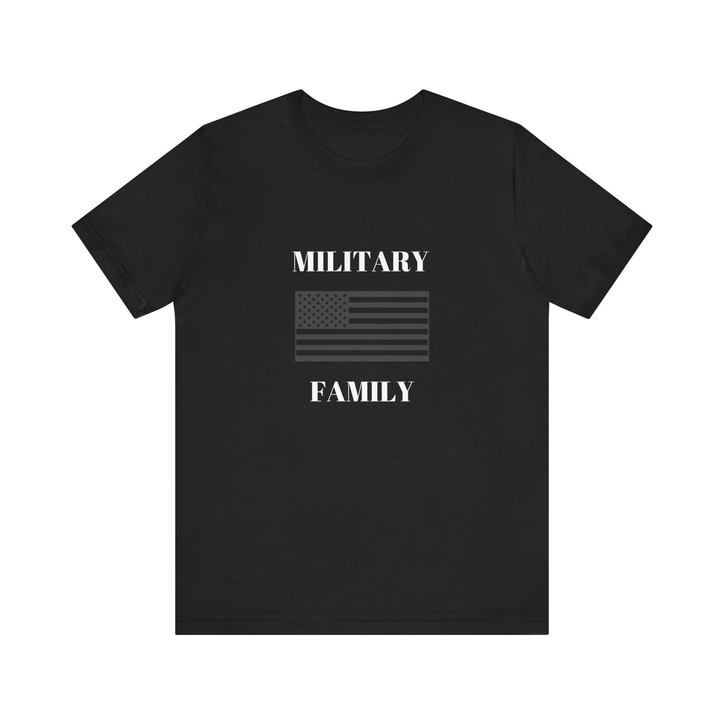 USA Military Family Jersey Short Sleeve Tee