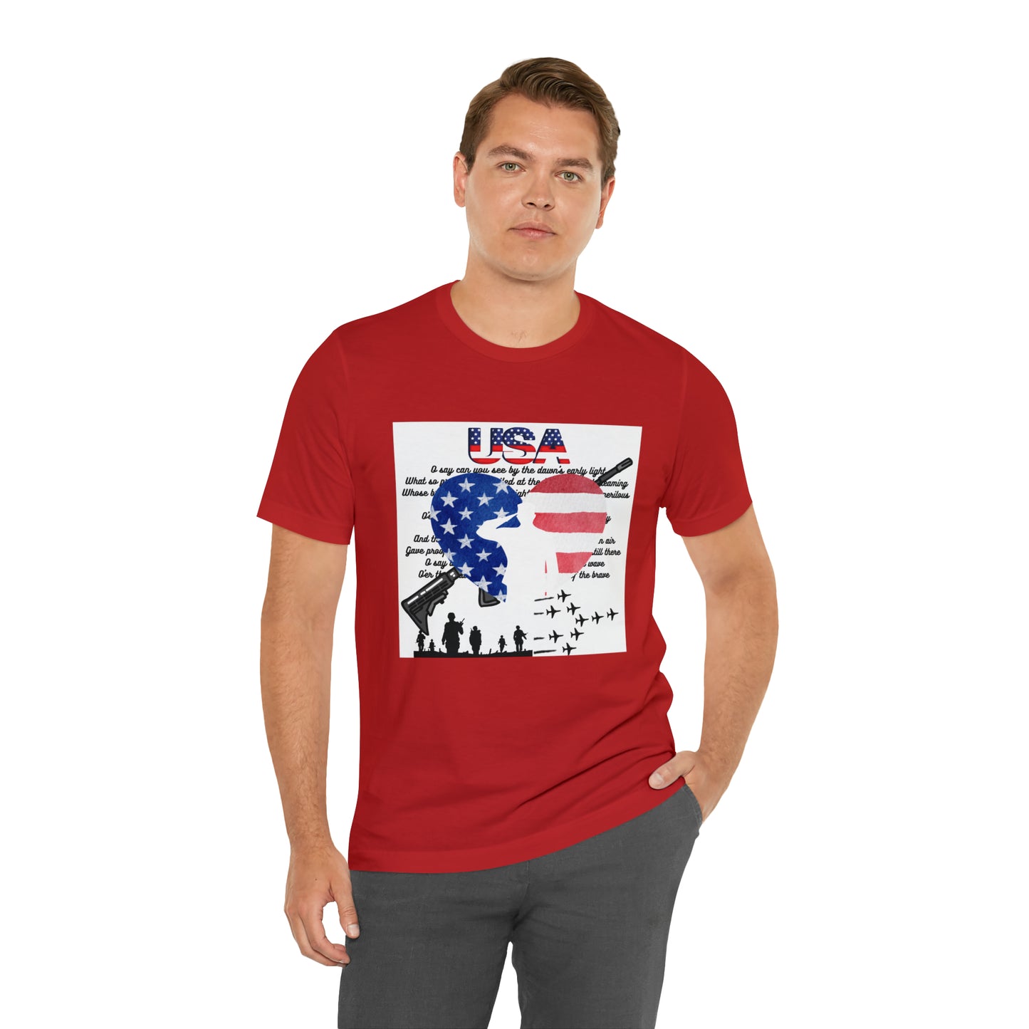 USA Unisex Jersey Short Sleeve Tee