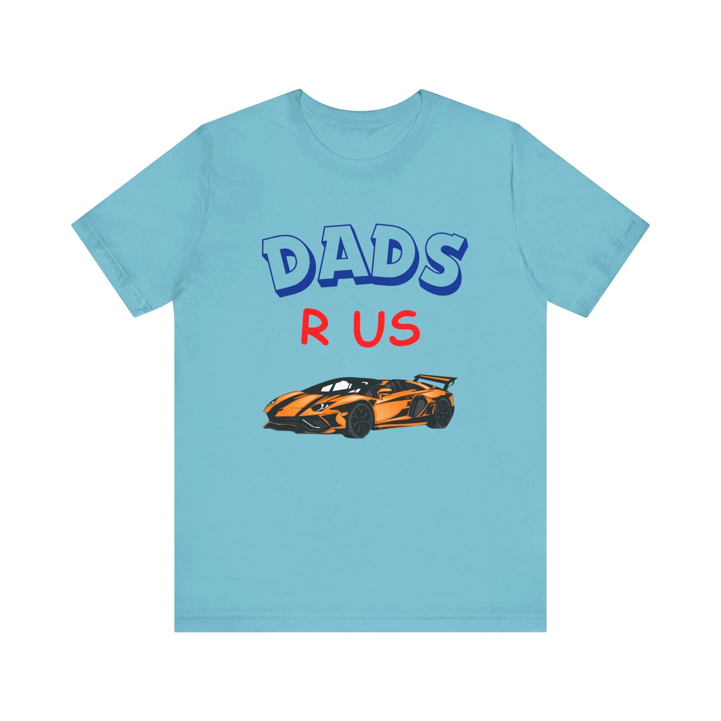 Dads Fathers Day T-shirt Race Car Unisex Jersey Short Sleeve Tee