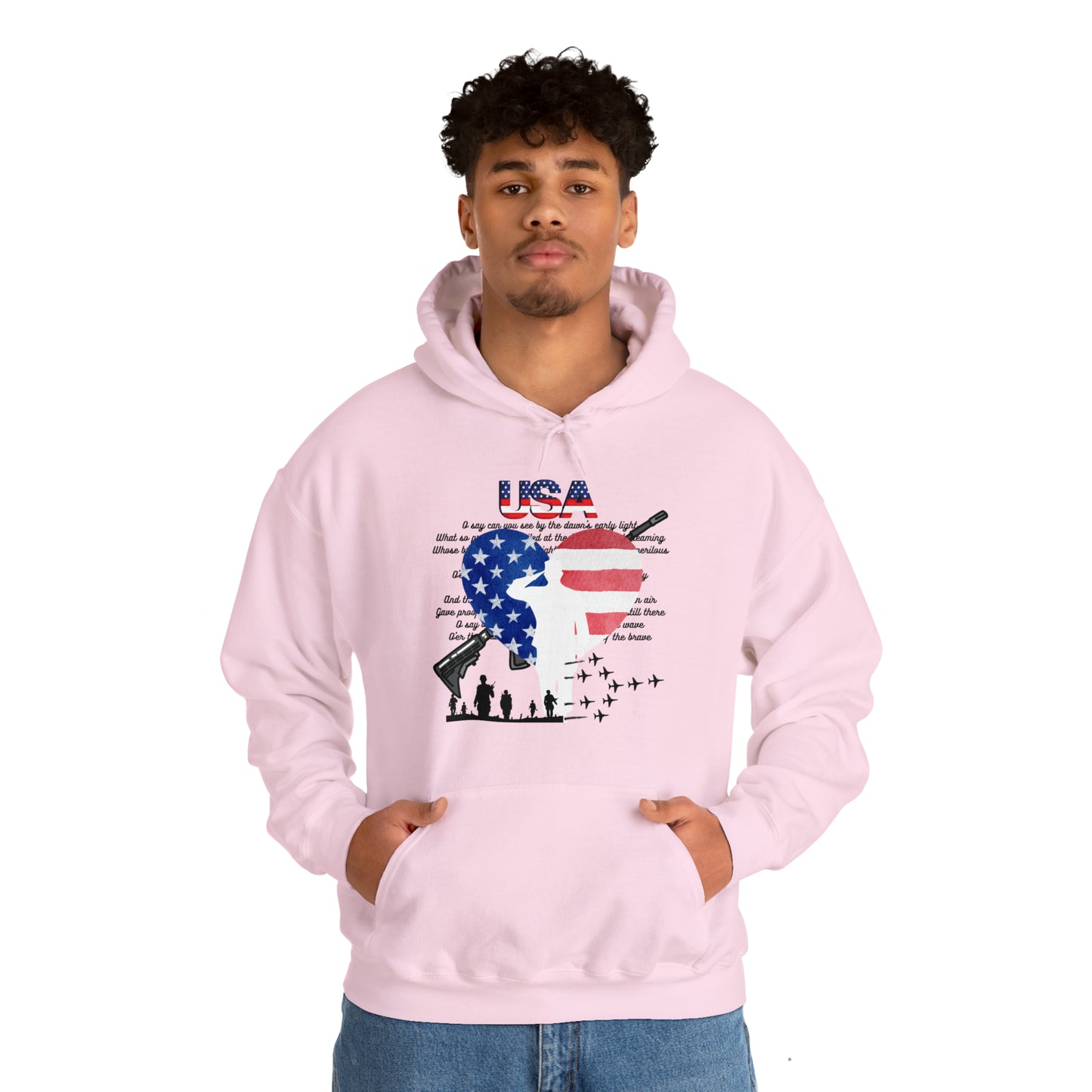 USA Unisex Heavy Blend™ Hooded Sweatshirt