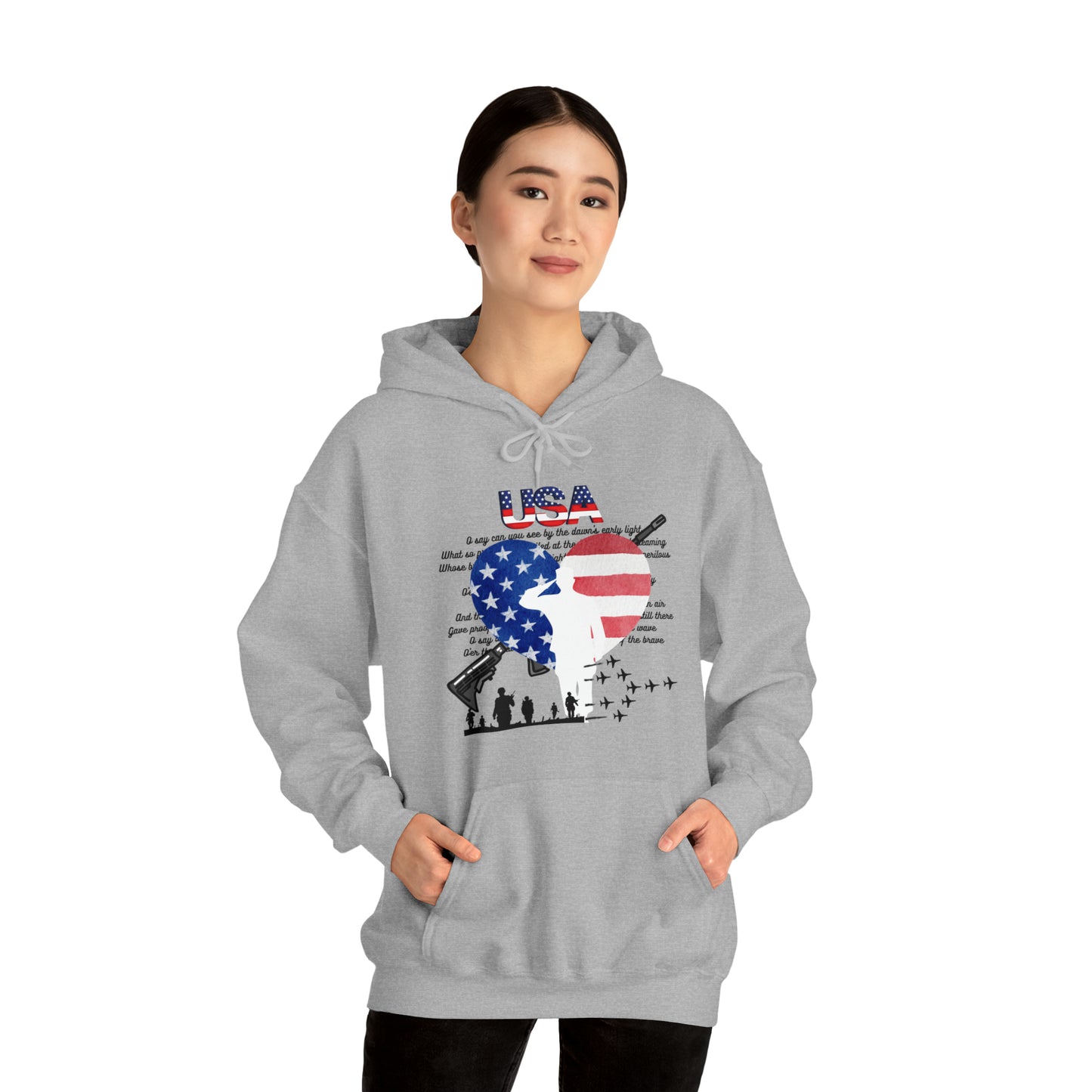 USA Unisex Heavy Blend™ Hooded Sweatshirt