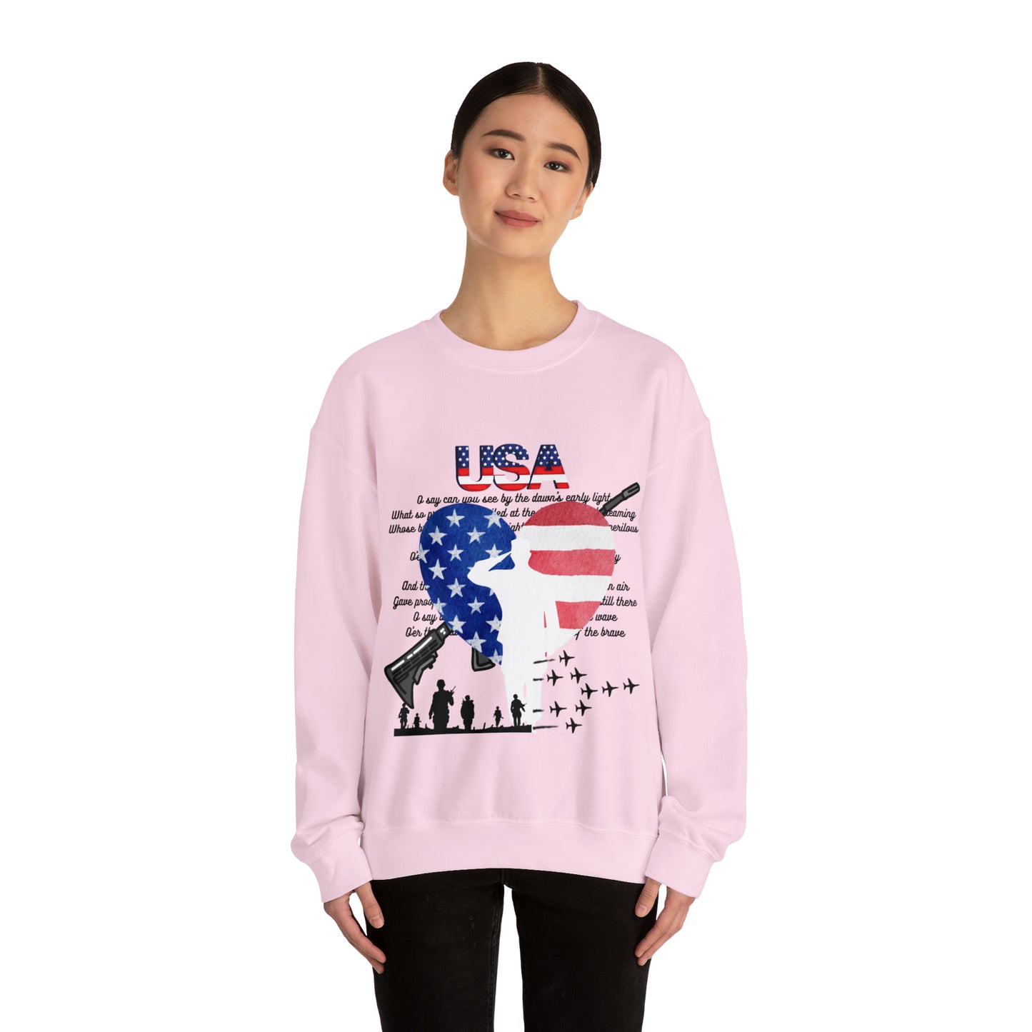 USA Unisex Heavy Blend™ Crewneck Sweatshirt