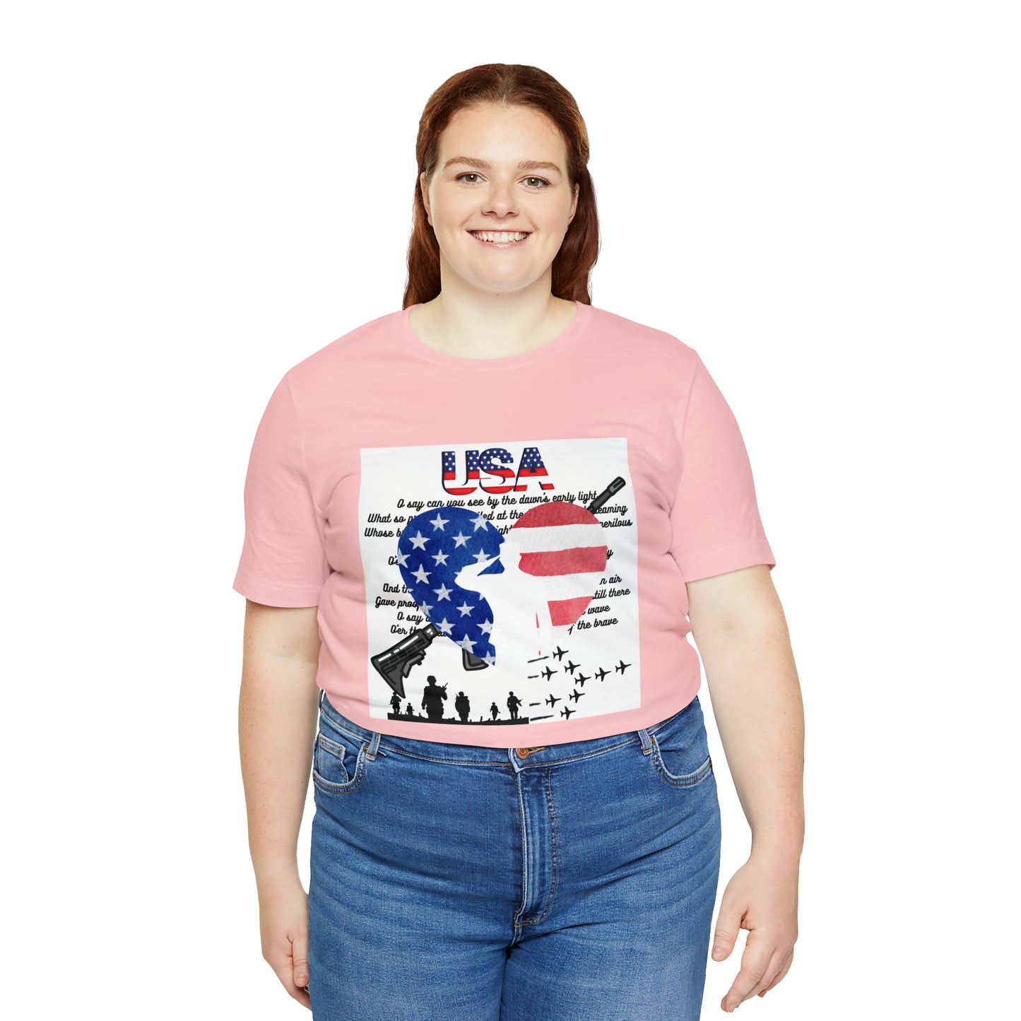 USA Unisex Jersey Short Sleeve Tee