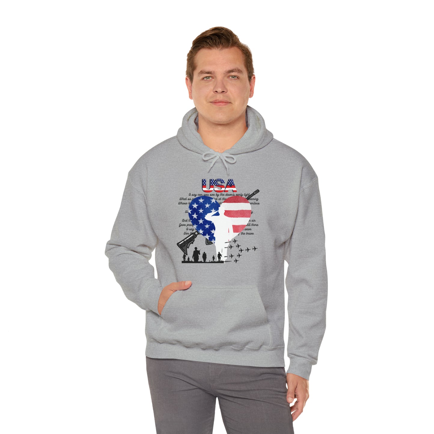 USA Unisex Heavy Blend™ Hooded Sweatshirt