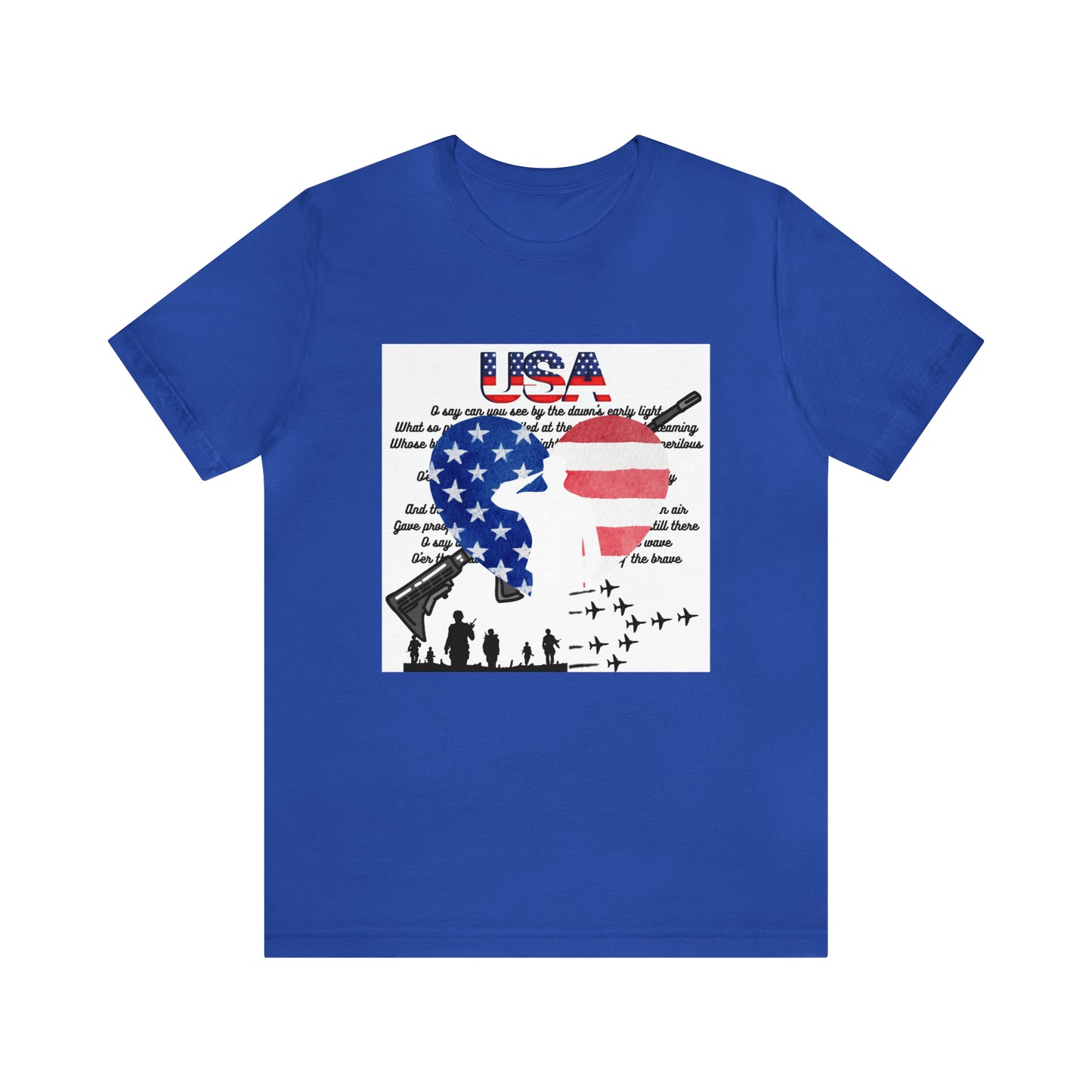 USA Unisex Jersey Short Sleeve Tee