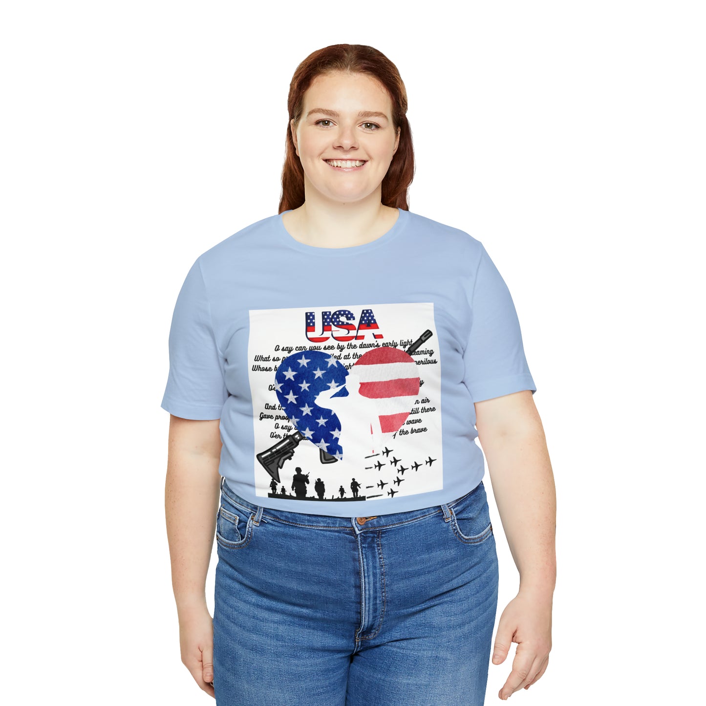 USA Unisex Jersey Short Sleeve Tee