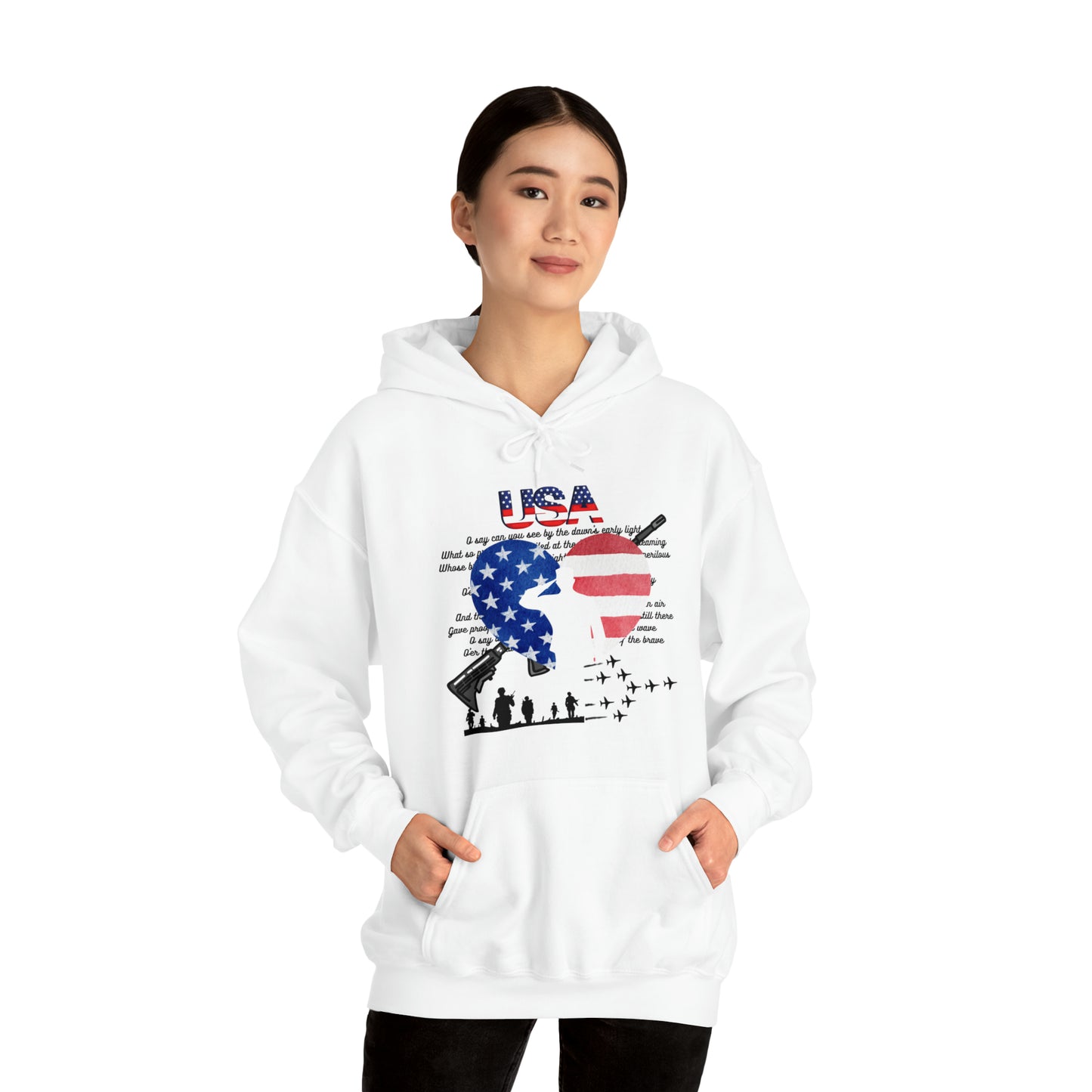 USA Unisex Heavy Blend™ Hooded Sweatshirt