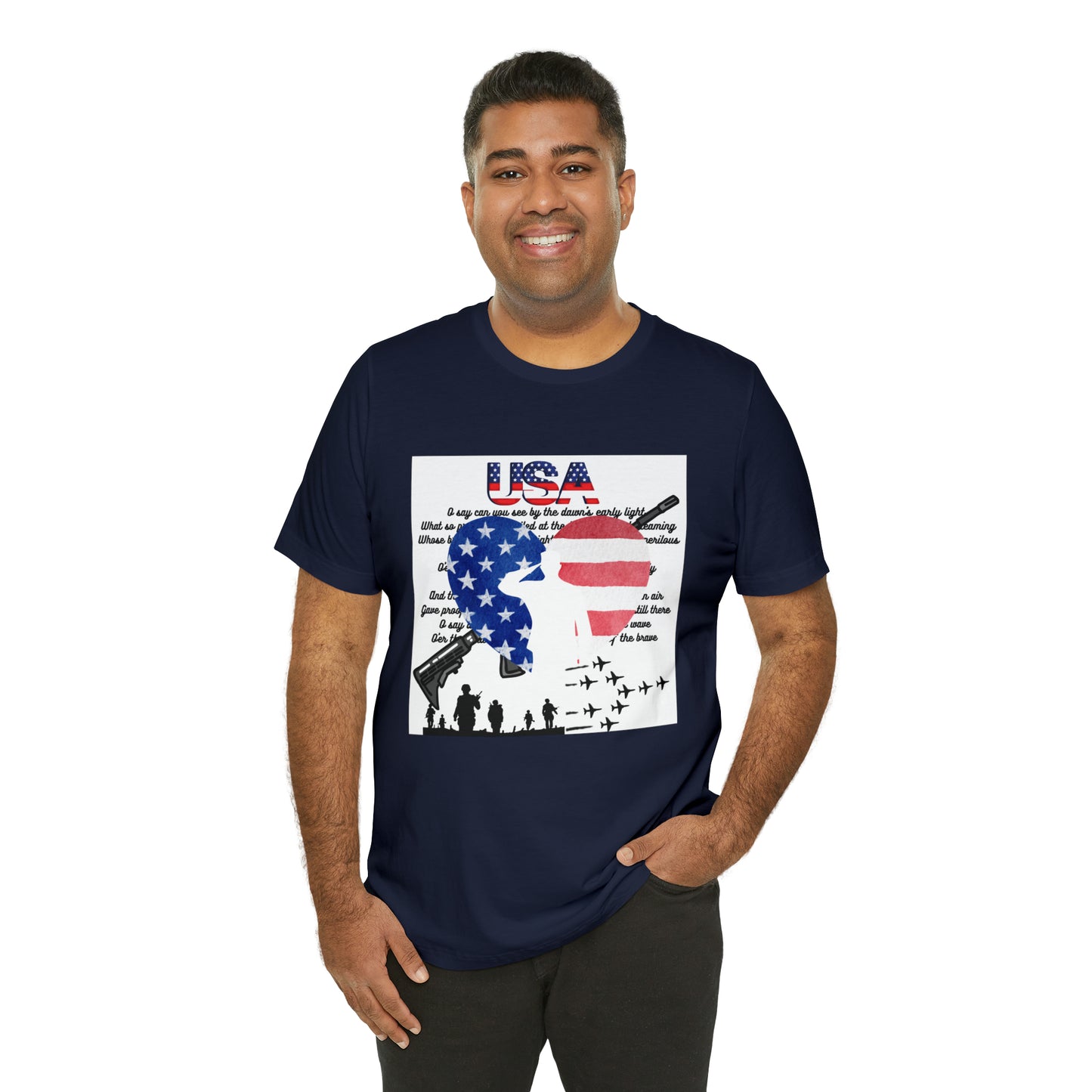 USA Unisex Jersey Short Sleeve Tee