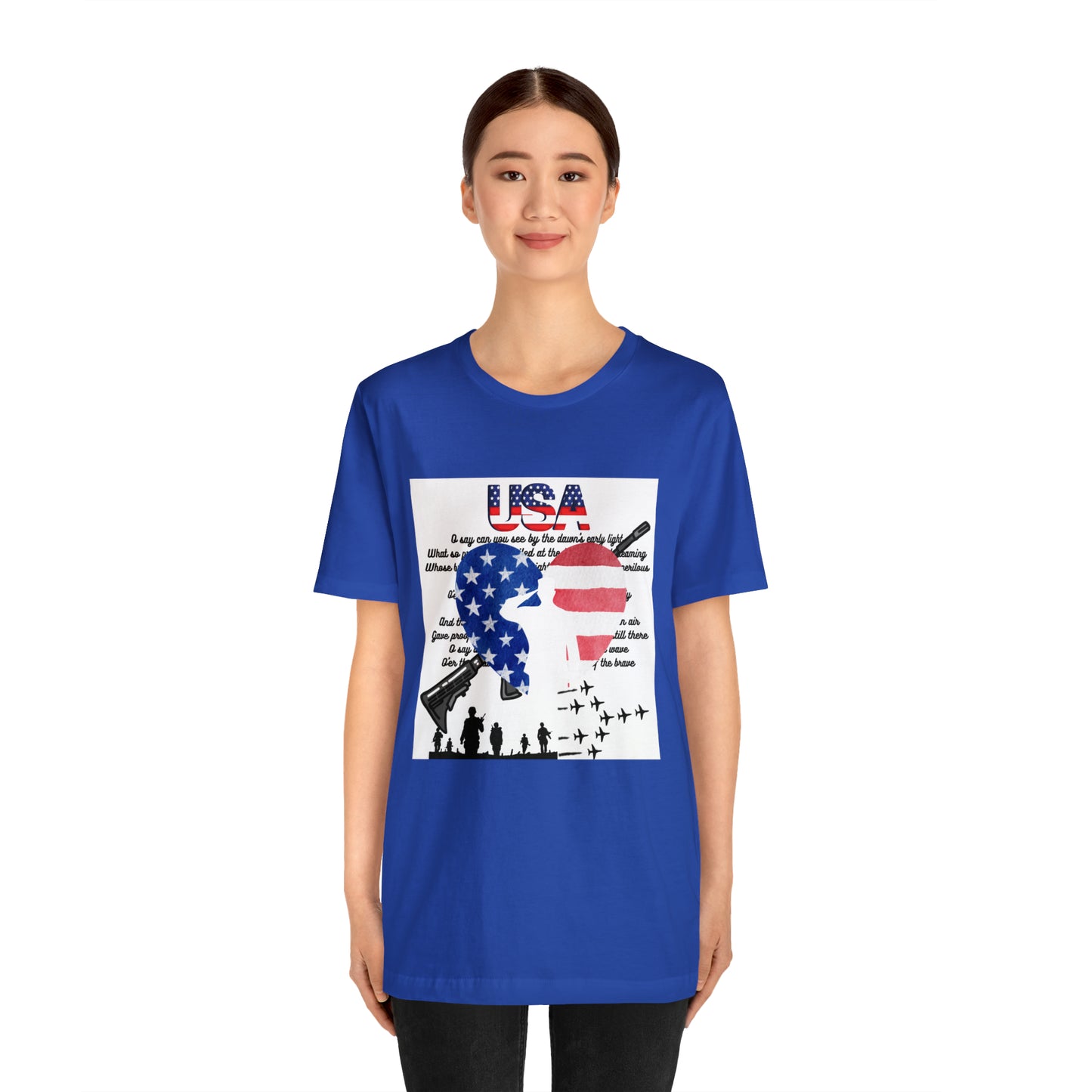 USA Unisex Jersey Short Sleeve Tee