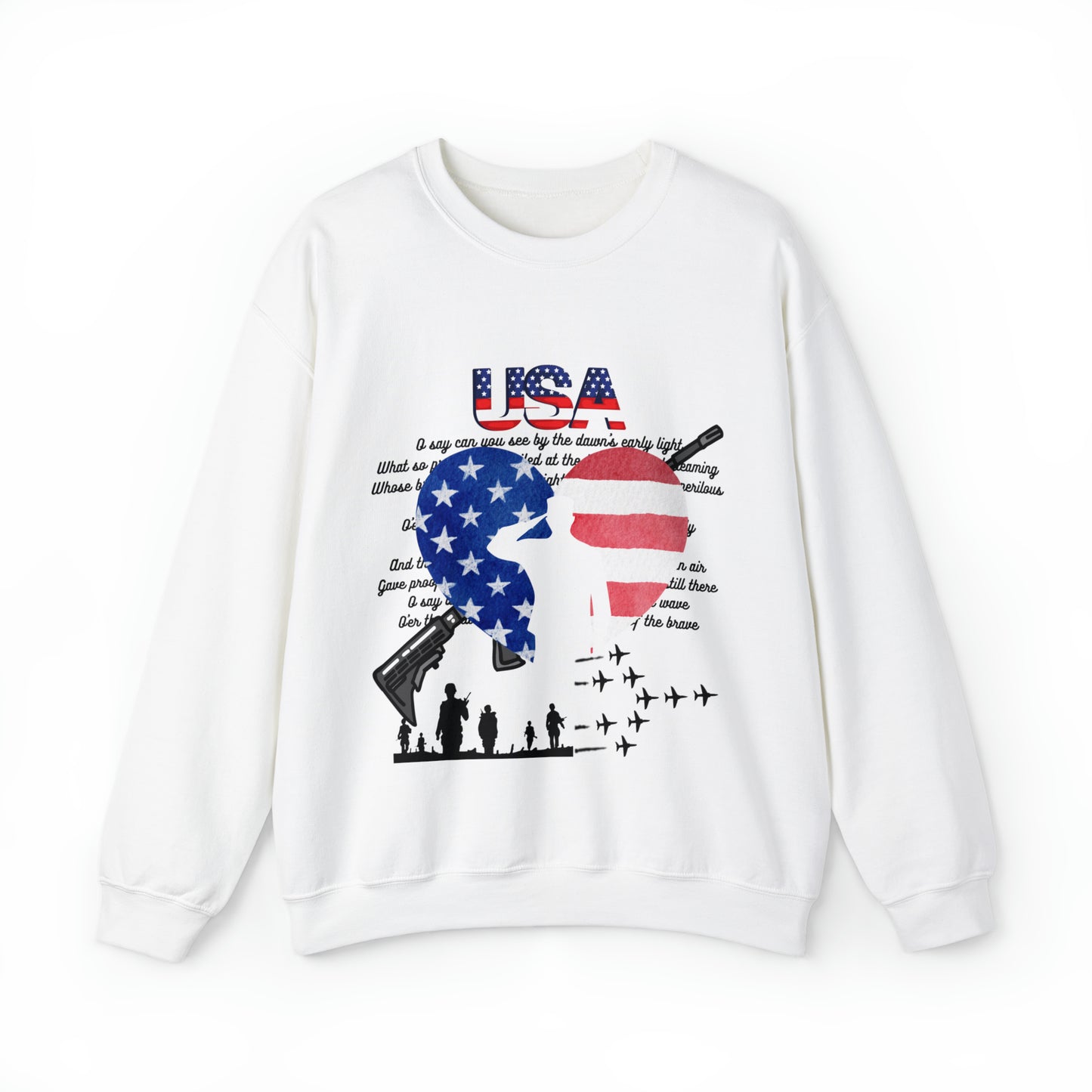 USA Unisex Heavy Blend™ Crewneck Sweatshirt