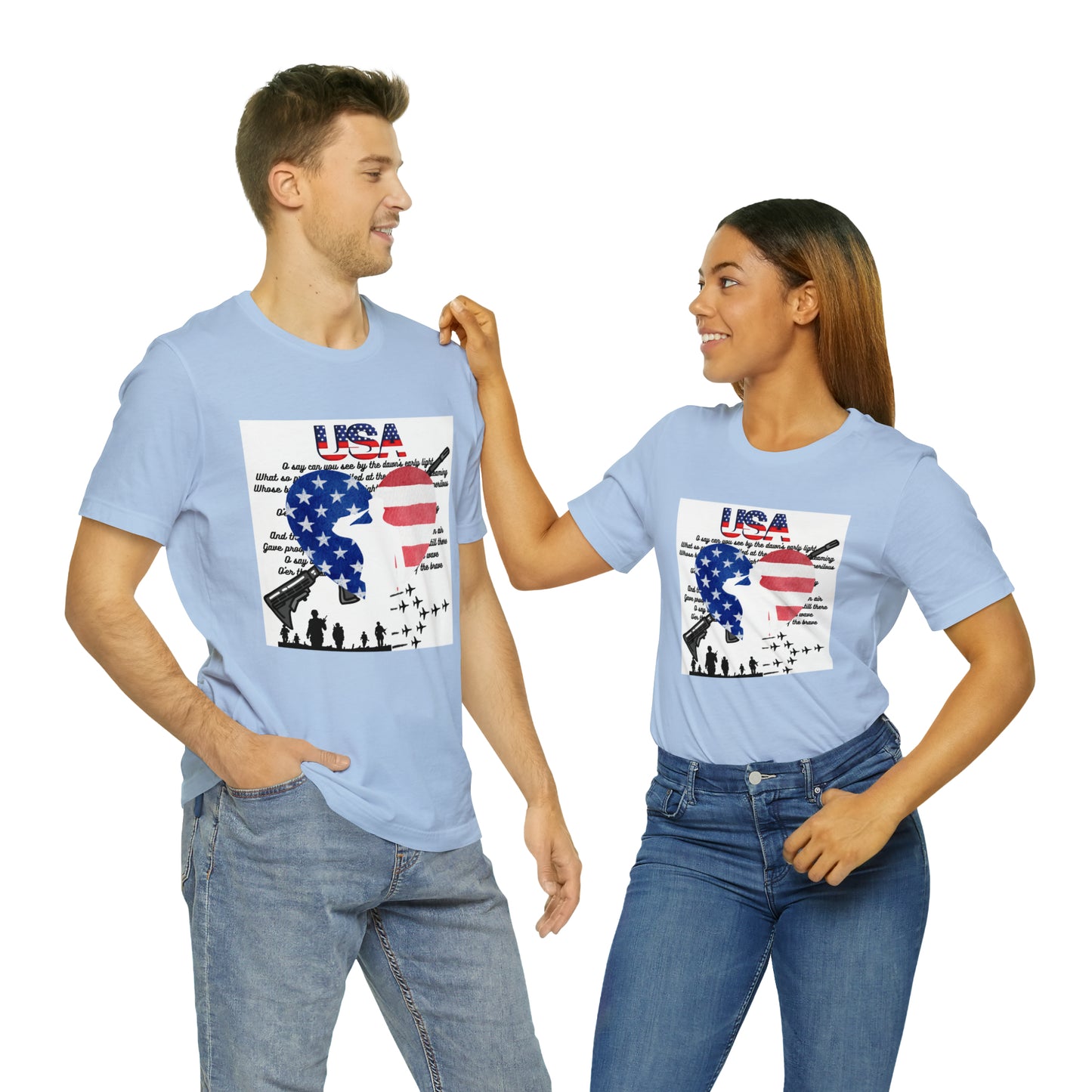 USA Unisex Jersey Short Sleeve Tee