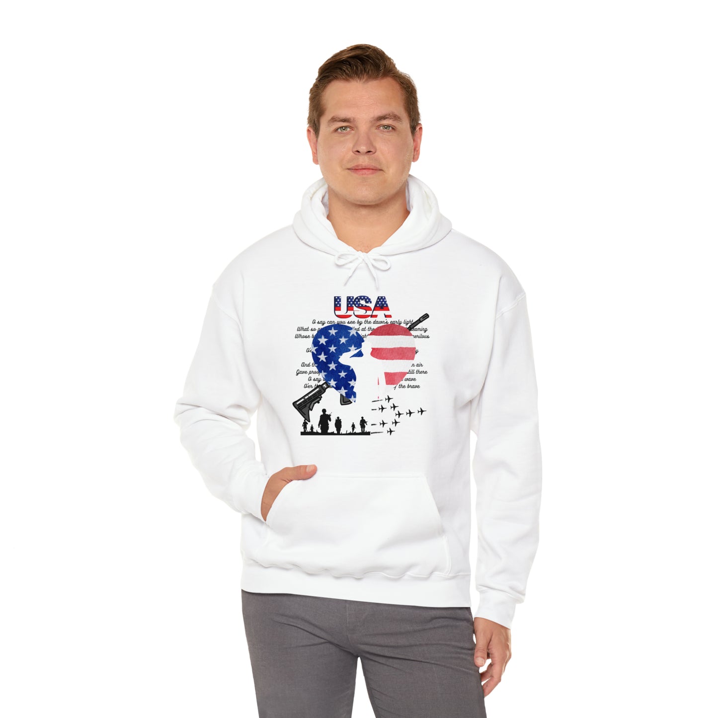 USA Unisex Heavy Blend™ Hooded Sweatshirt