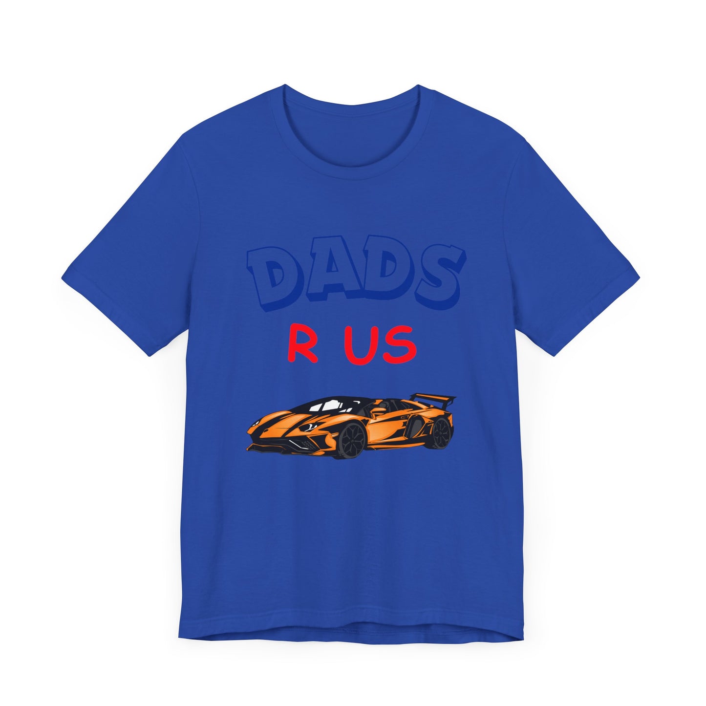 Dads Fathers Day T-shirt Race Car Unisex Jersey Short Sleeve Tee